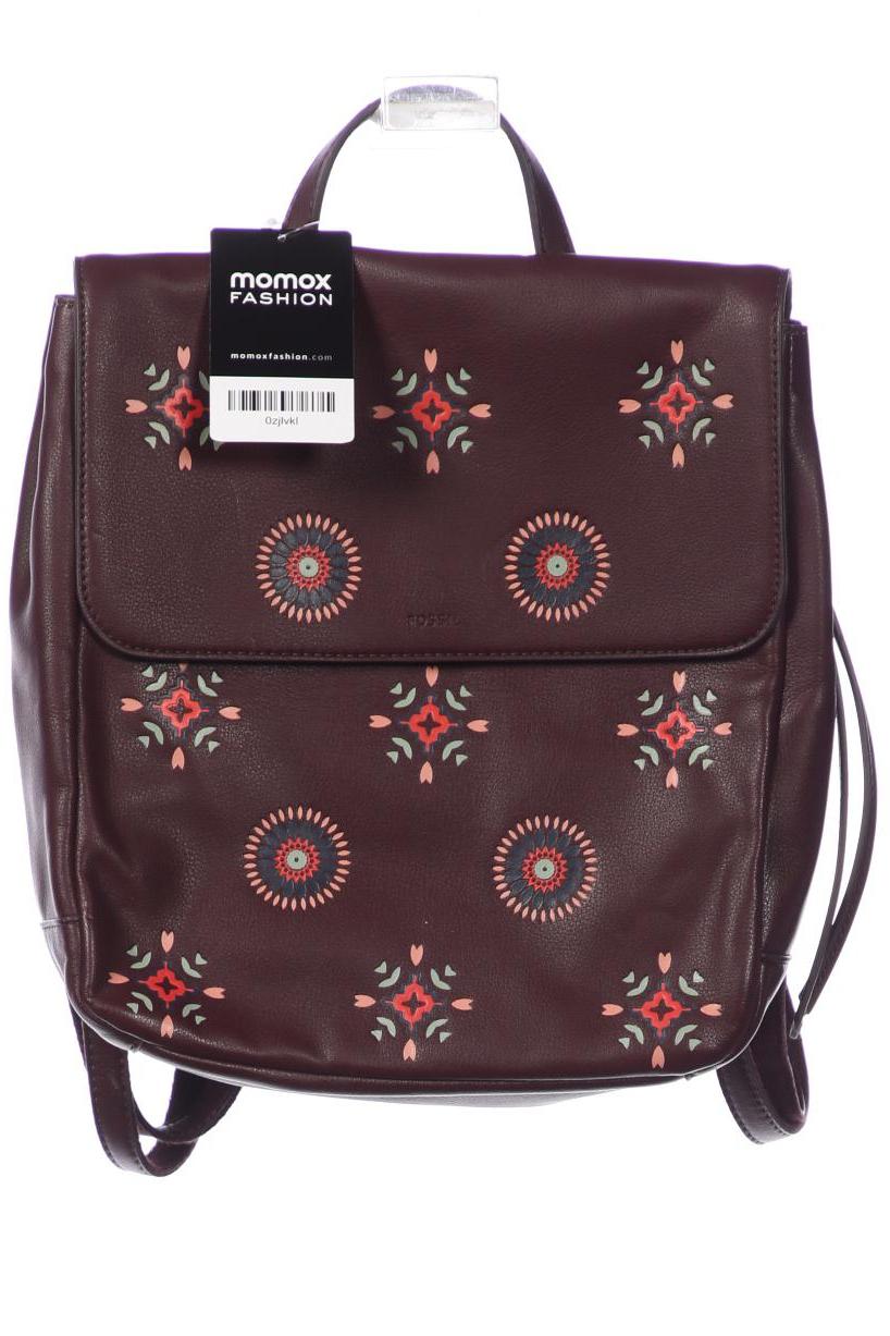 

Fossil Damen Rucksack, bordeaux, Gr.