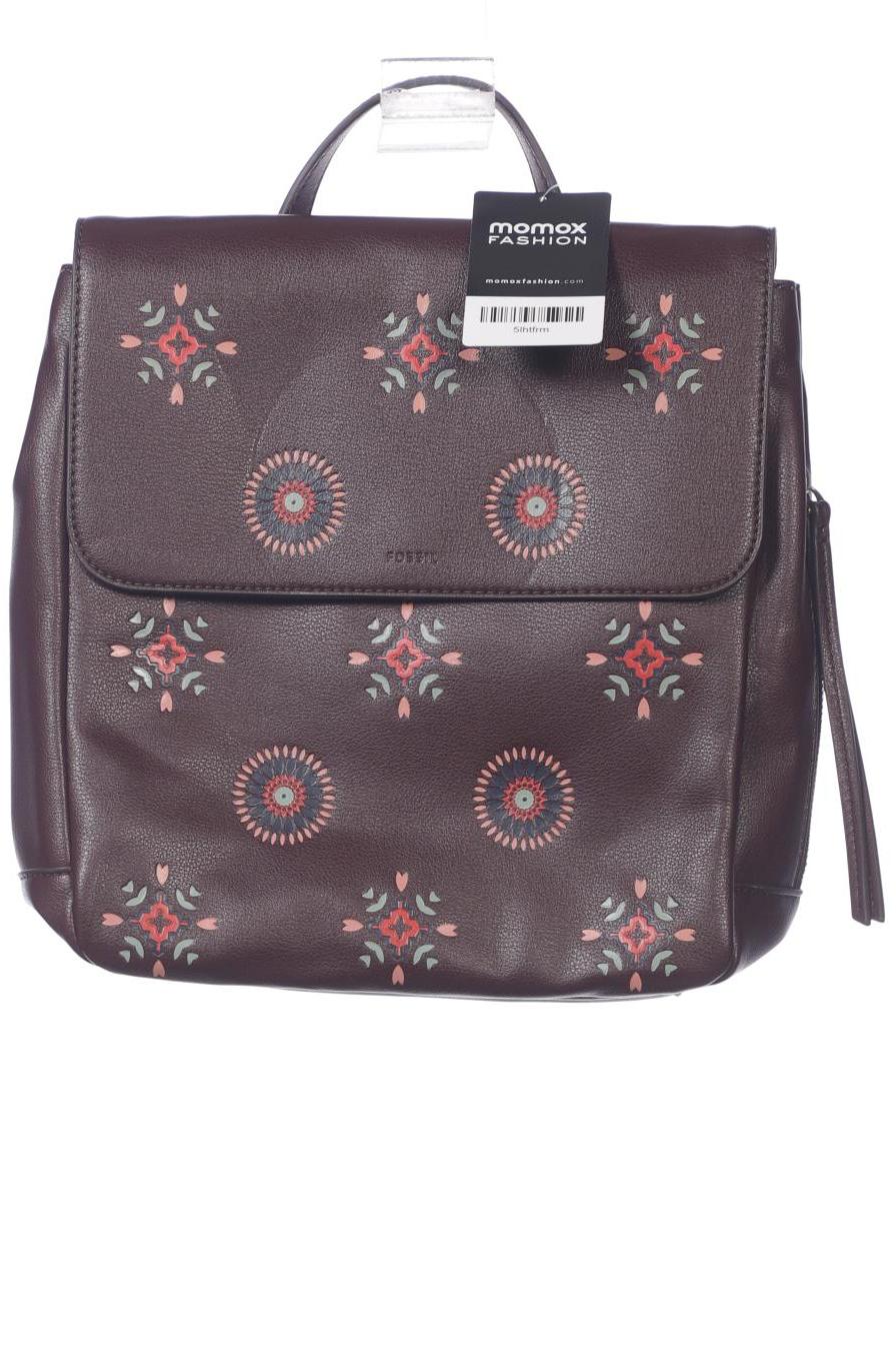

Fossil Damen Rucksack, bordeaux, Gr.