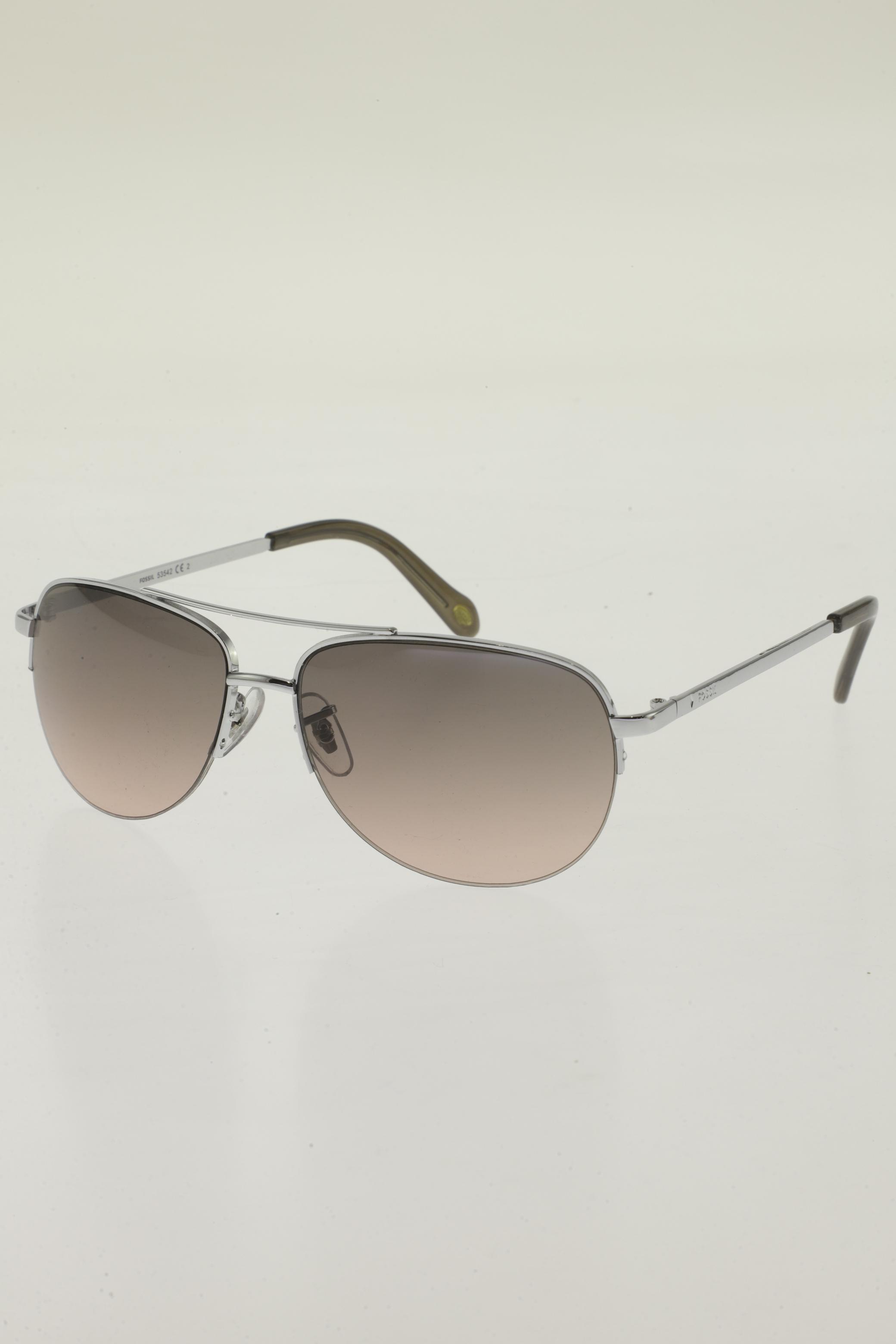 

Fossil Damen Sonnenbrille, silber