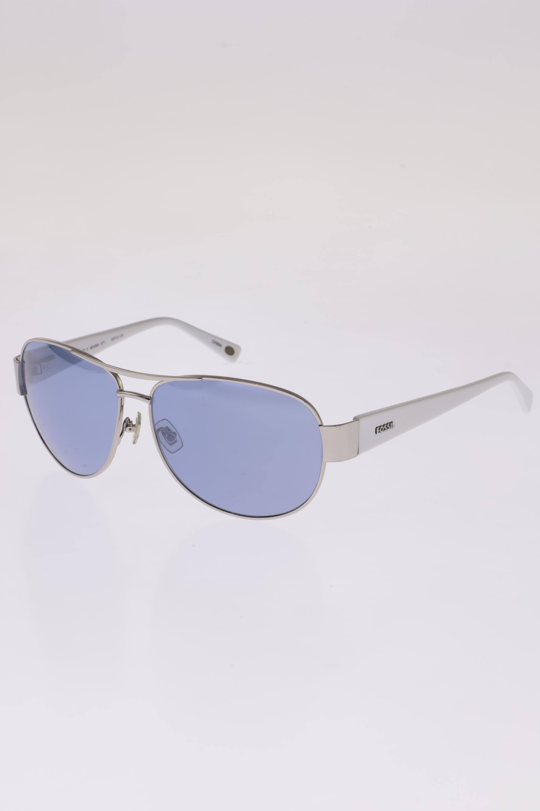 

Fossil Damen Sonnenbrille, silber, Gr.