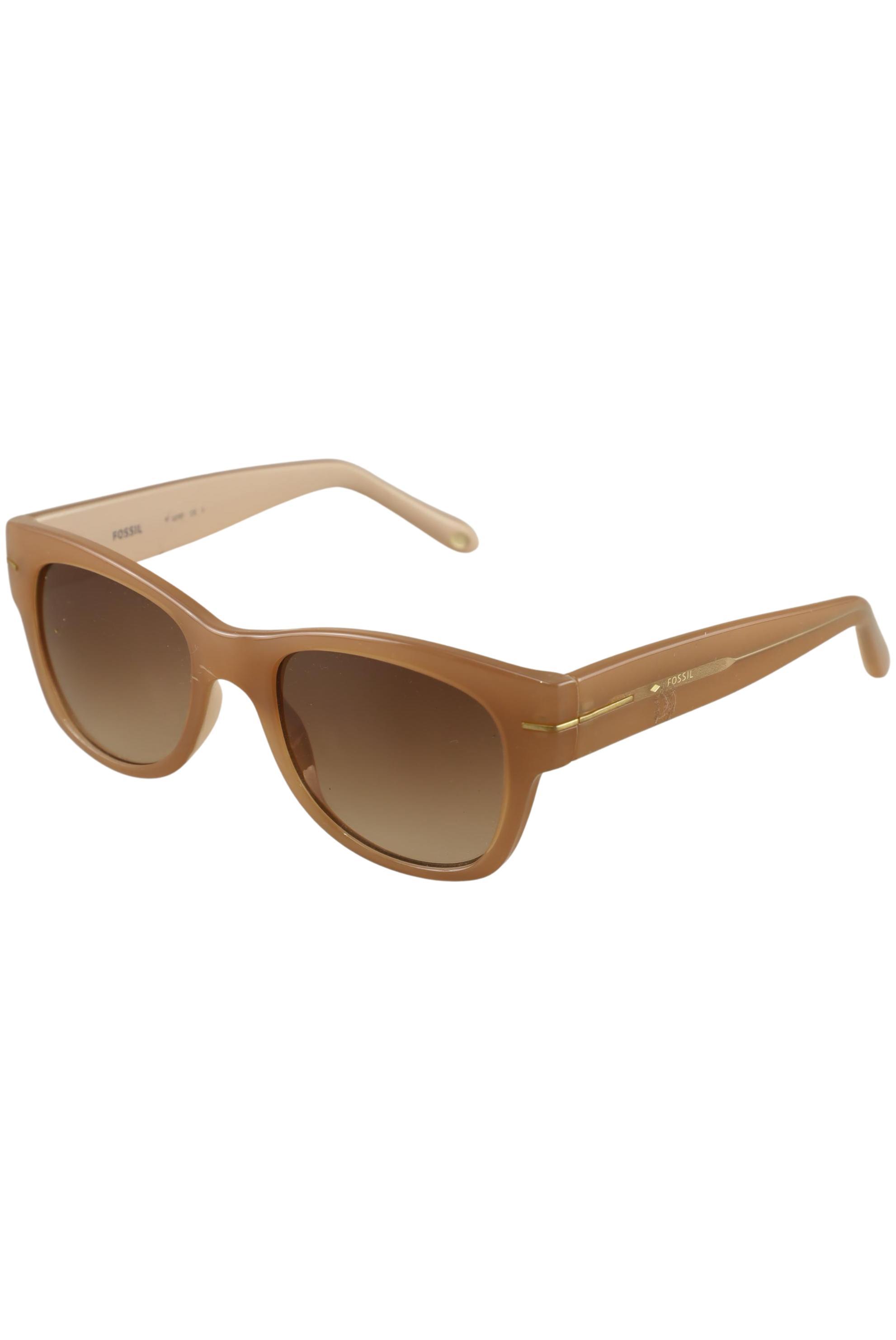 

Fossil Damen Sonnenbrille, beige, Gr.