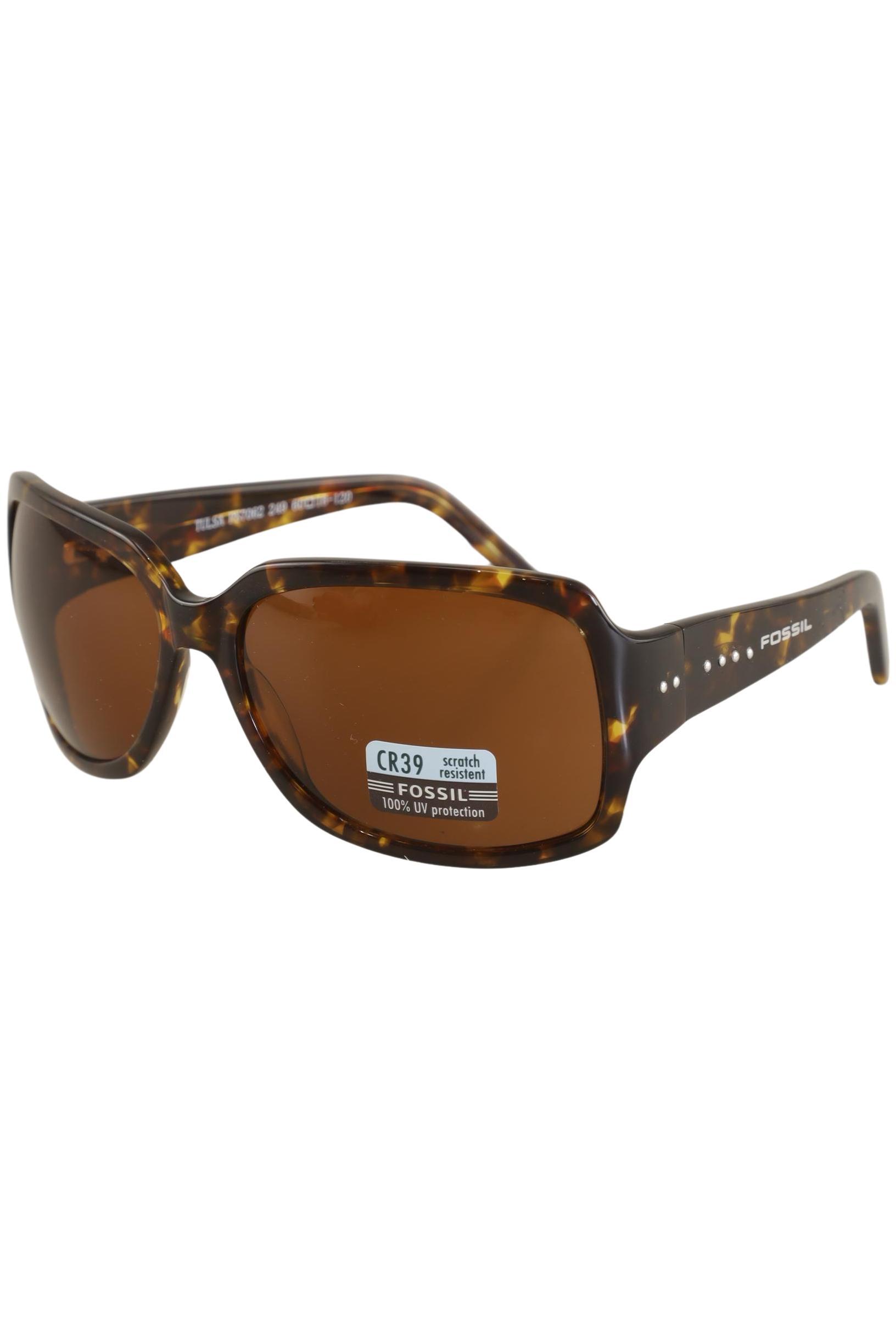 

Fossil Damen Sonnenbrille, braun, Gr.
