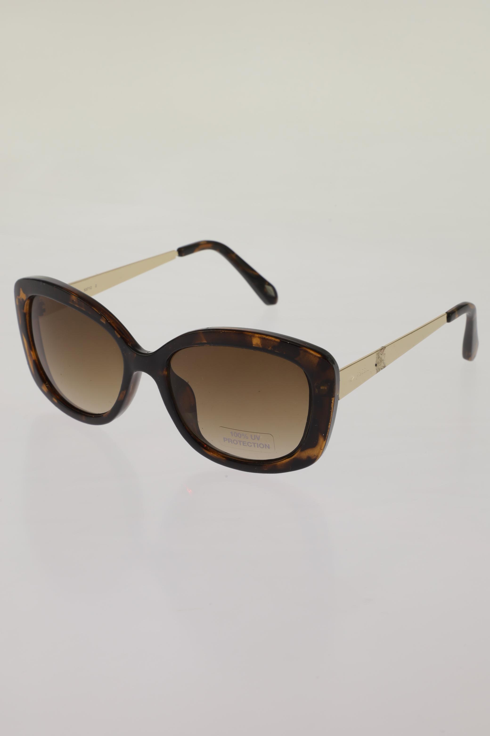 

Fossil Damen Sonnenbrille, braun, Gr.