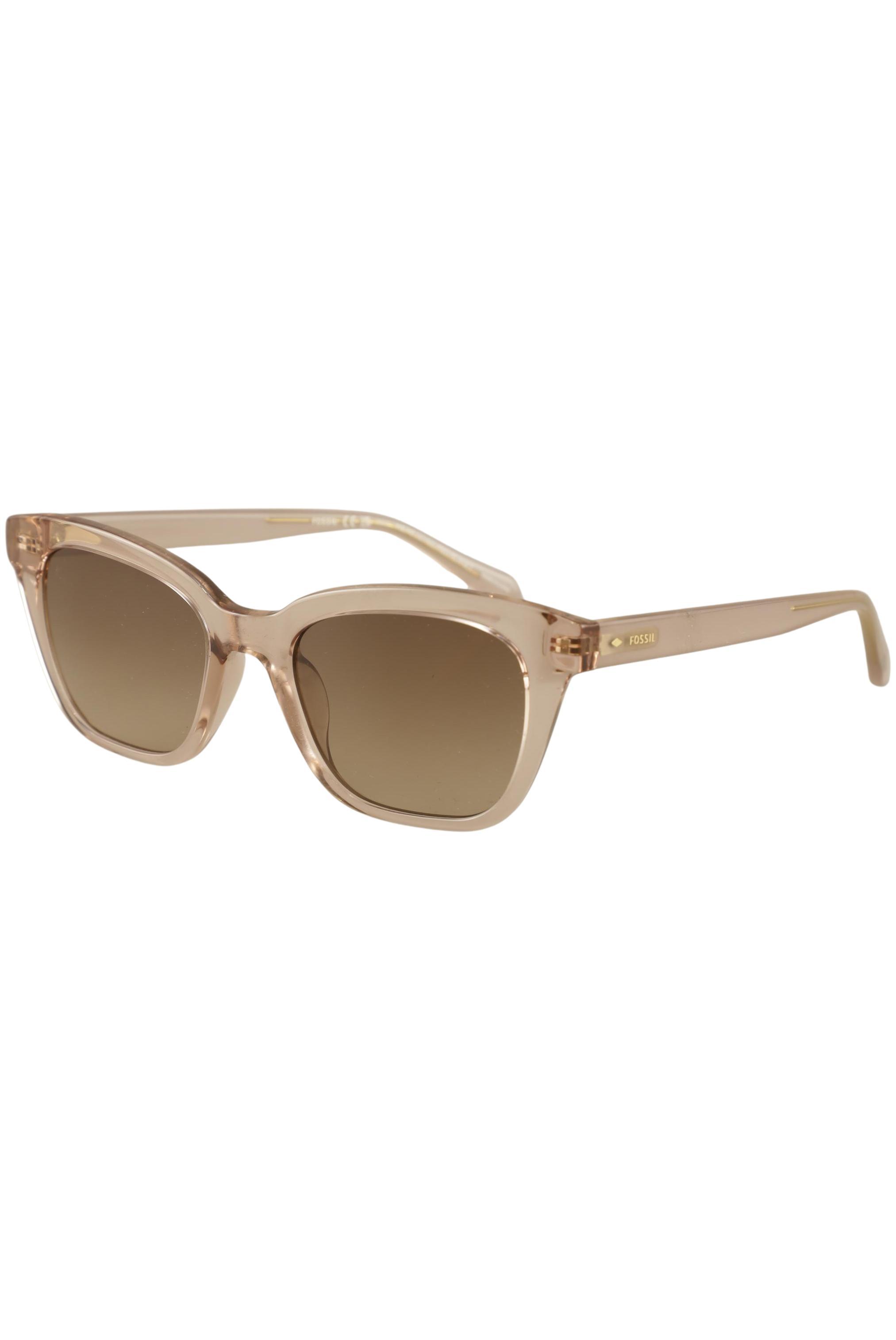 

Fossil Damen Sonnenbrille, beige, Gr.