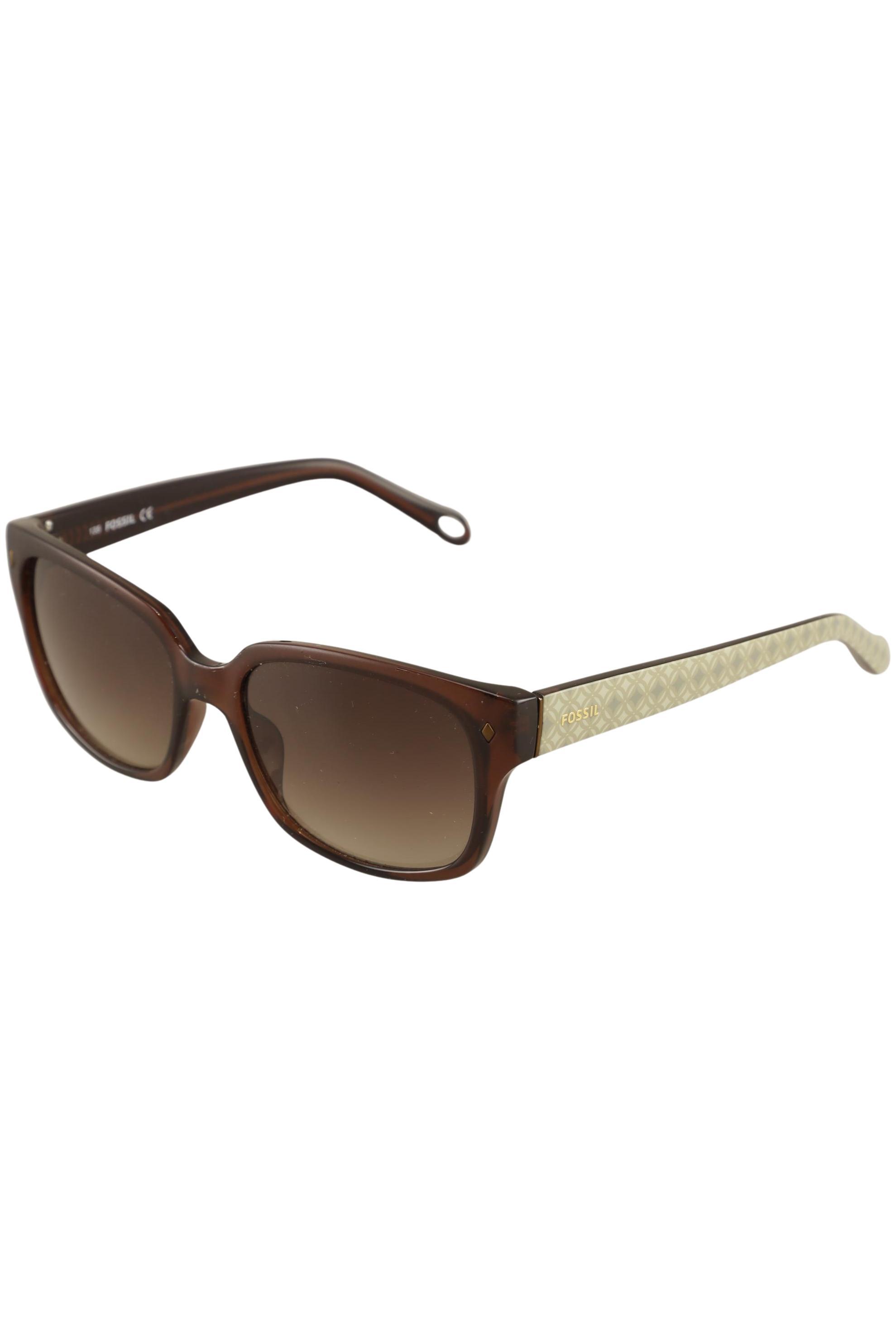

Fossil Damen Sonnenbrille, braun, Gr.