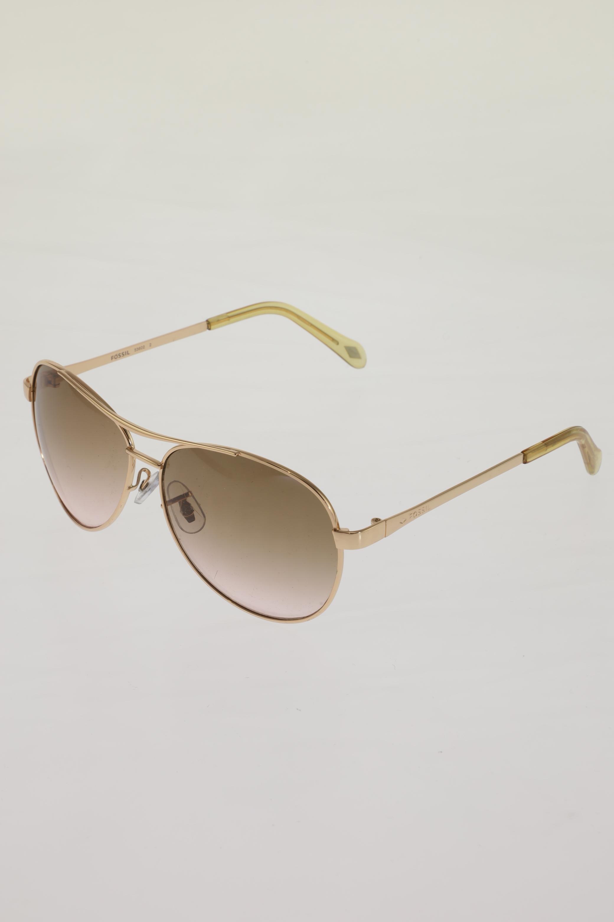 

Fossil Damen Sonnenbrille, beige, Gr.