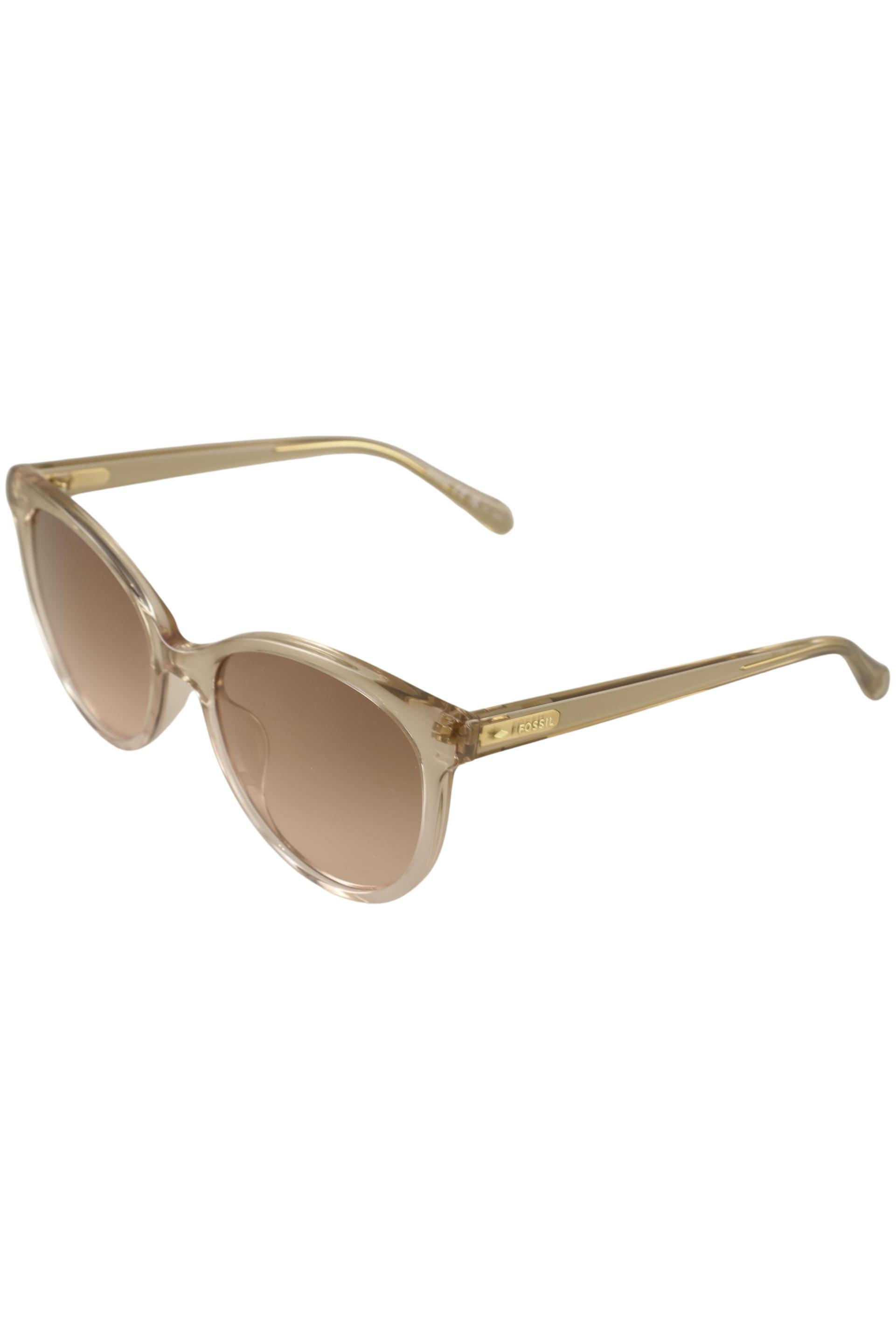 

Fossil Damen Sonnenbrille, beige, Gr.