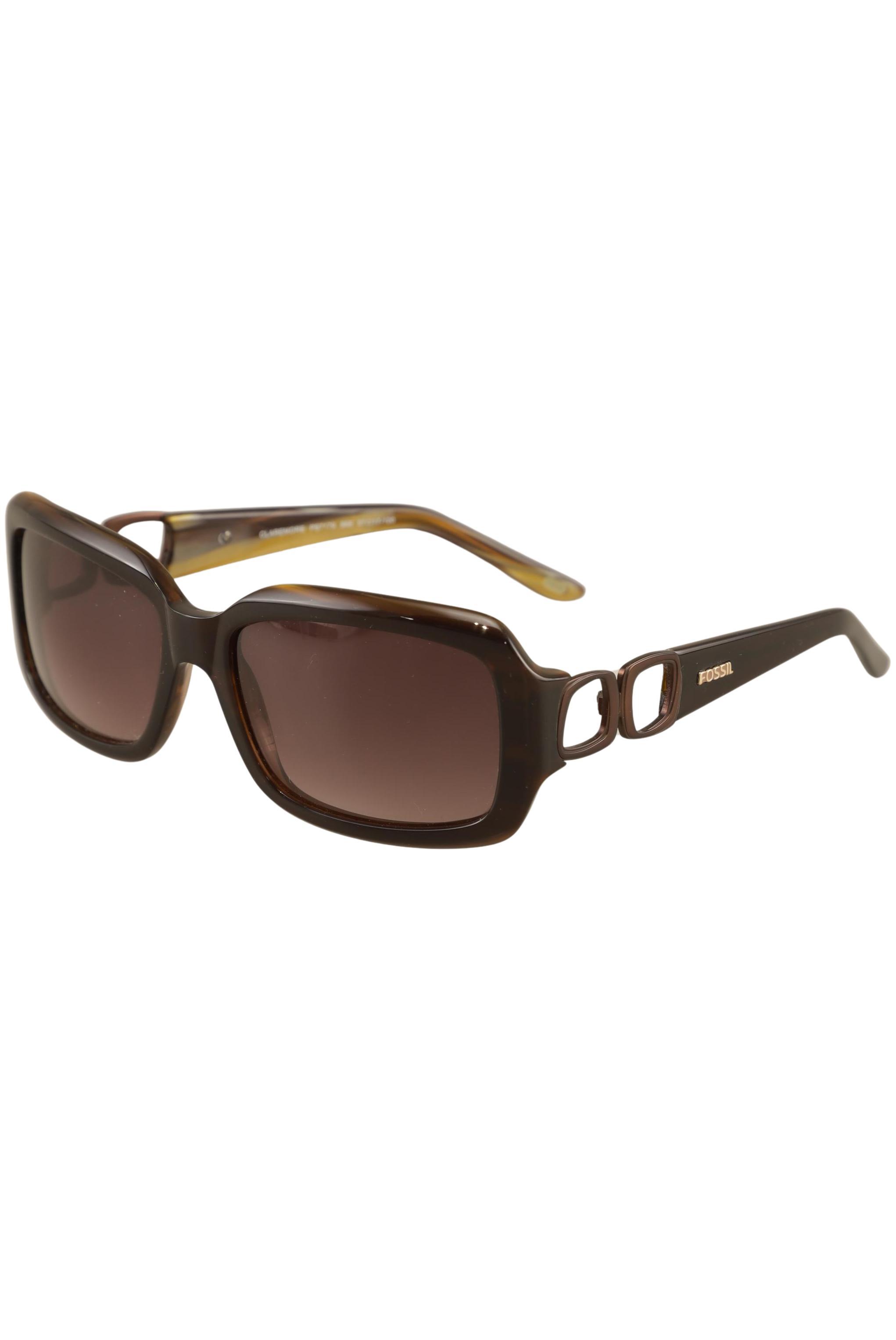 

Fossil Damen Sonnenbrille, braun, Gr.
