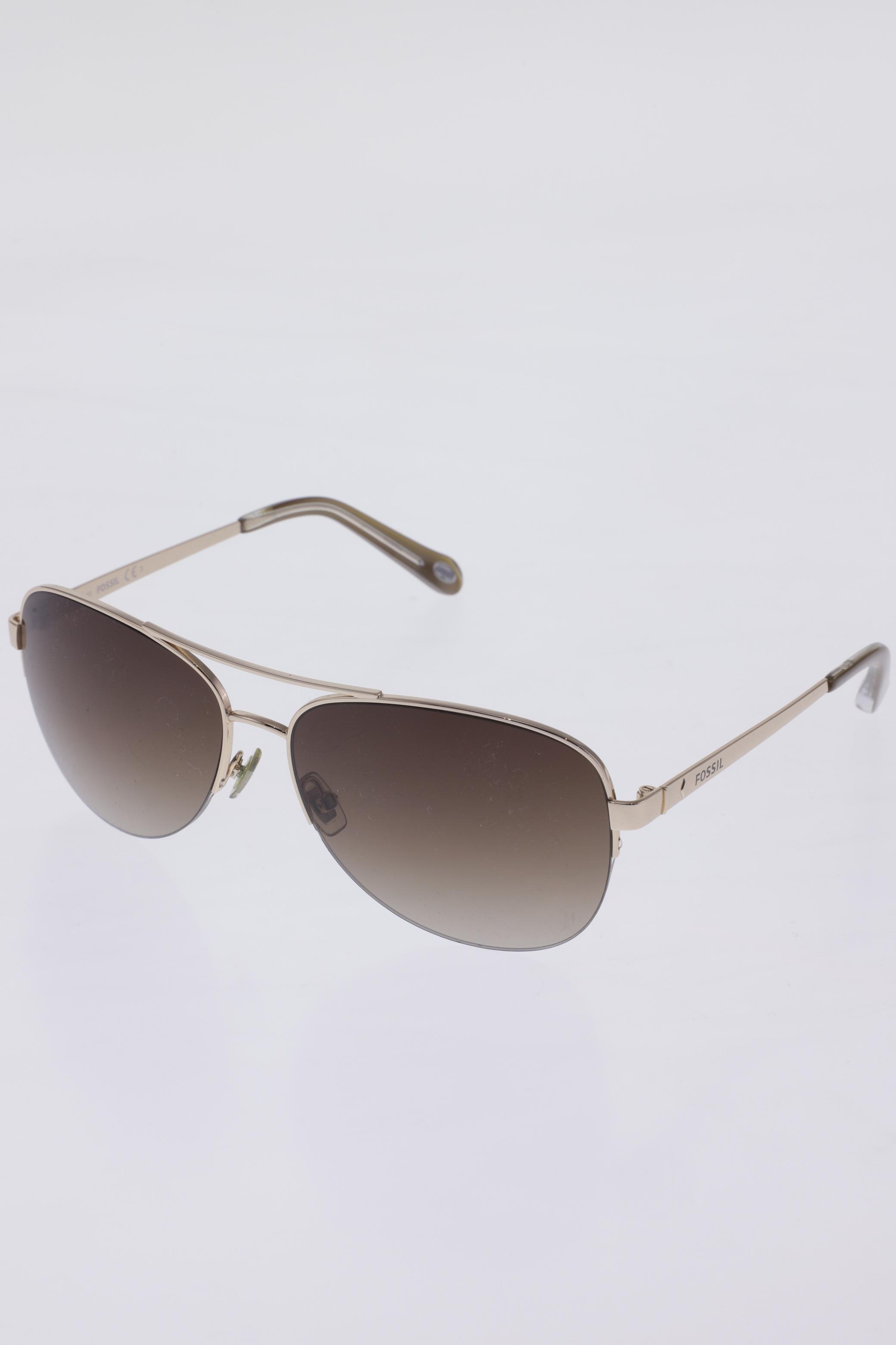 

Fossil Damen Sonnenbrille, gold
