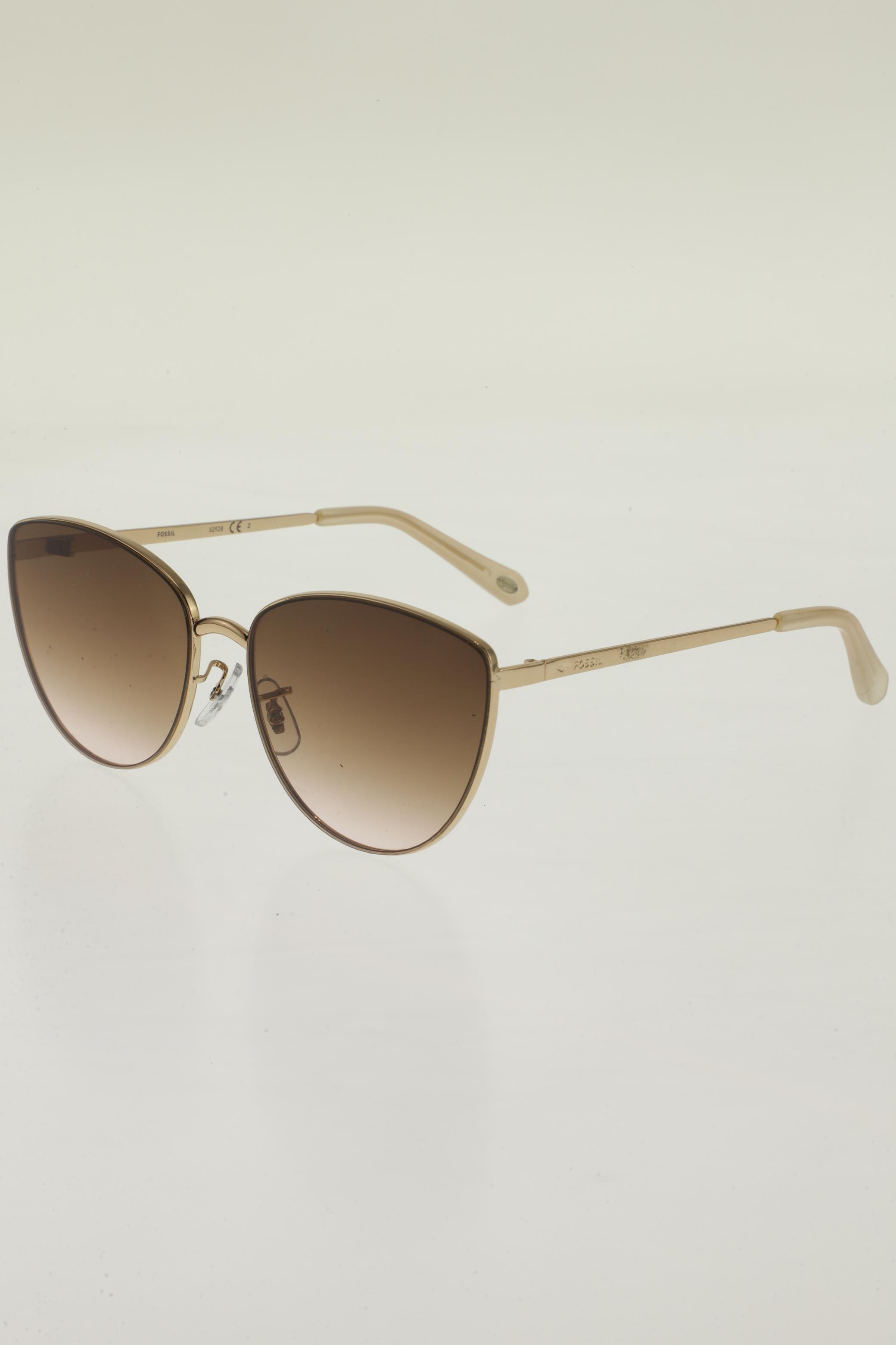 

Fossil Damen Sonnenbrille, gold
