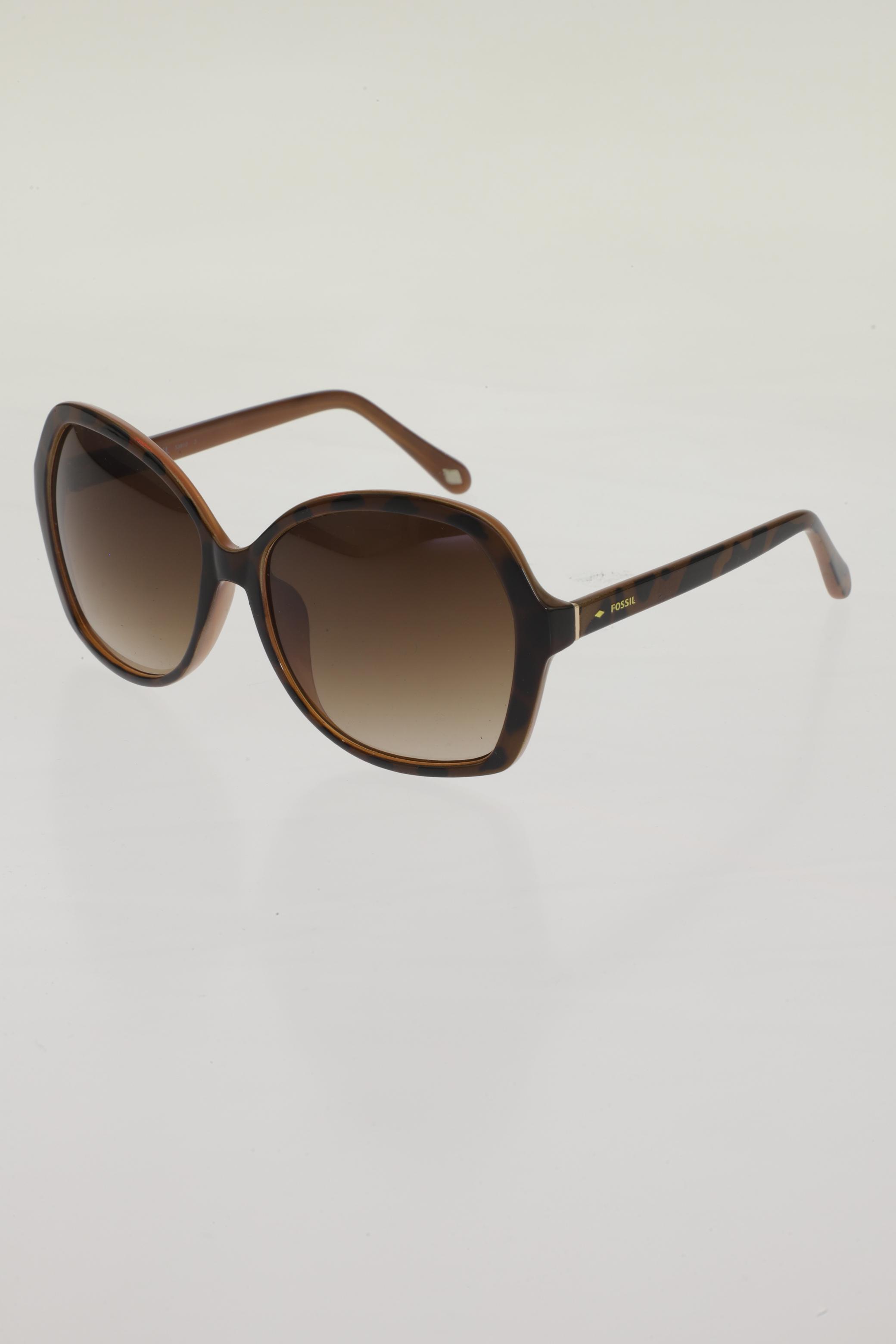 

Fossil Damen Sonnenbrille, braun, Gr.