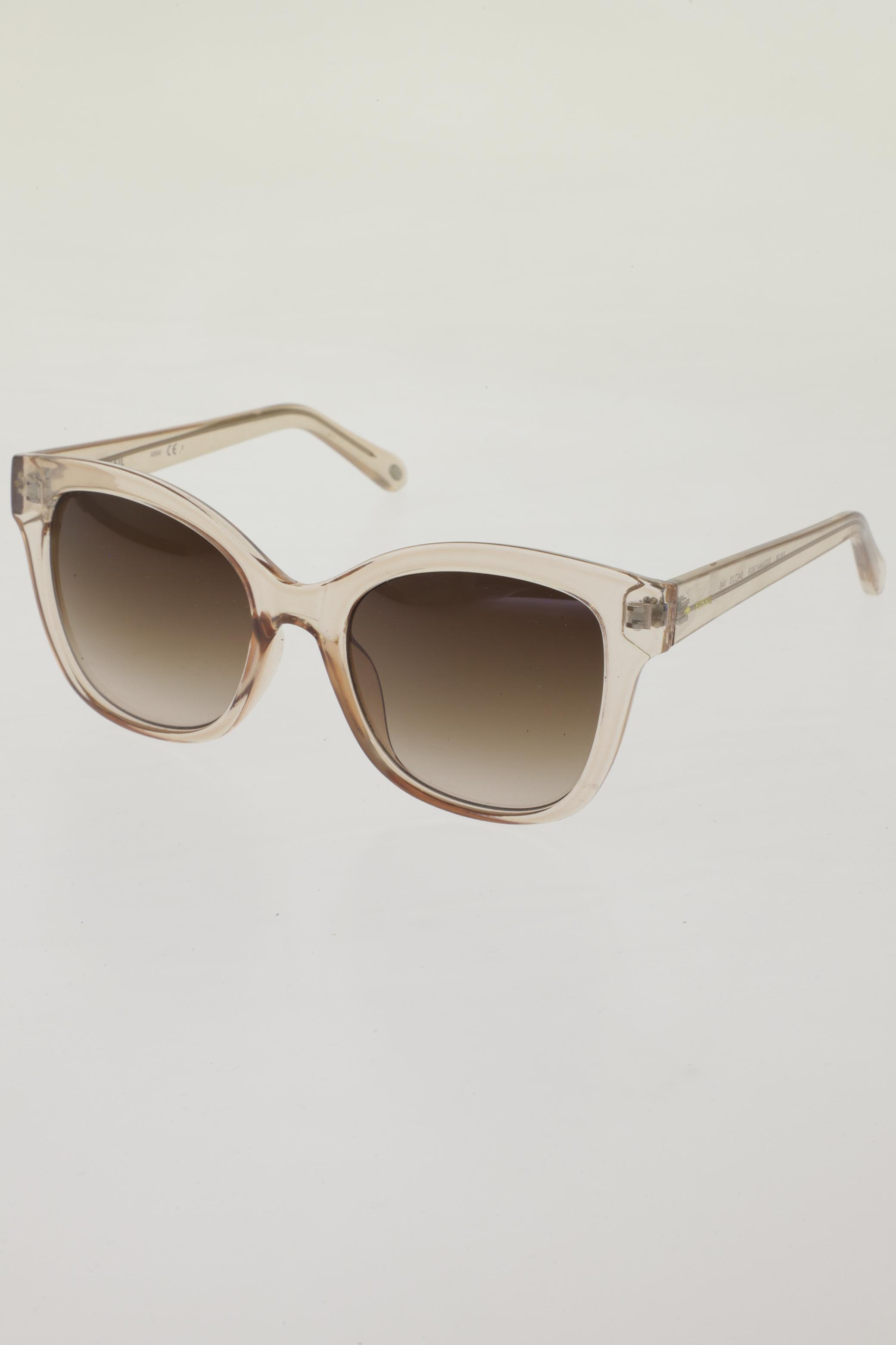 

Fossil Damen Sonnenbrille, beige, Gr.