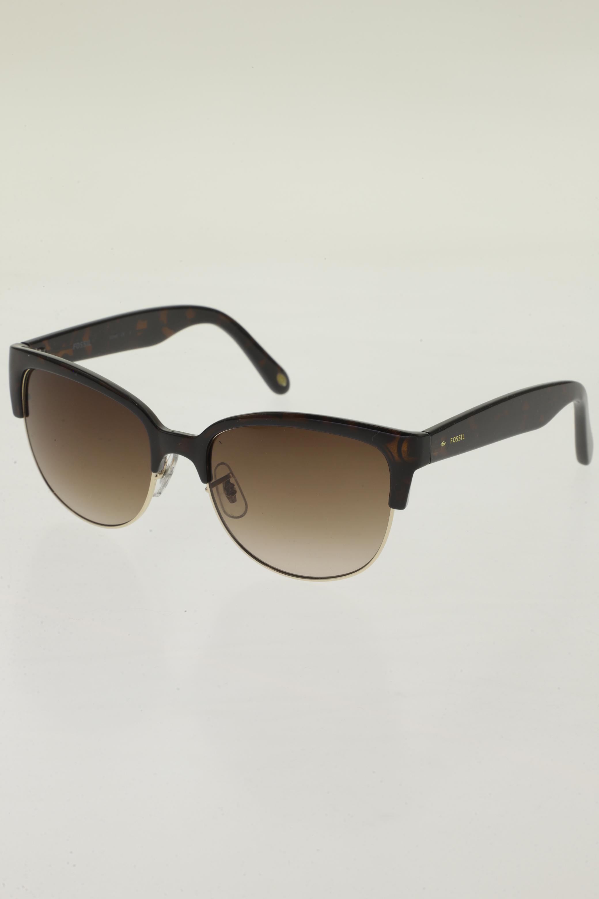 

Fossil Damen Sonnenbrille, gold