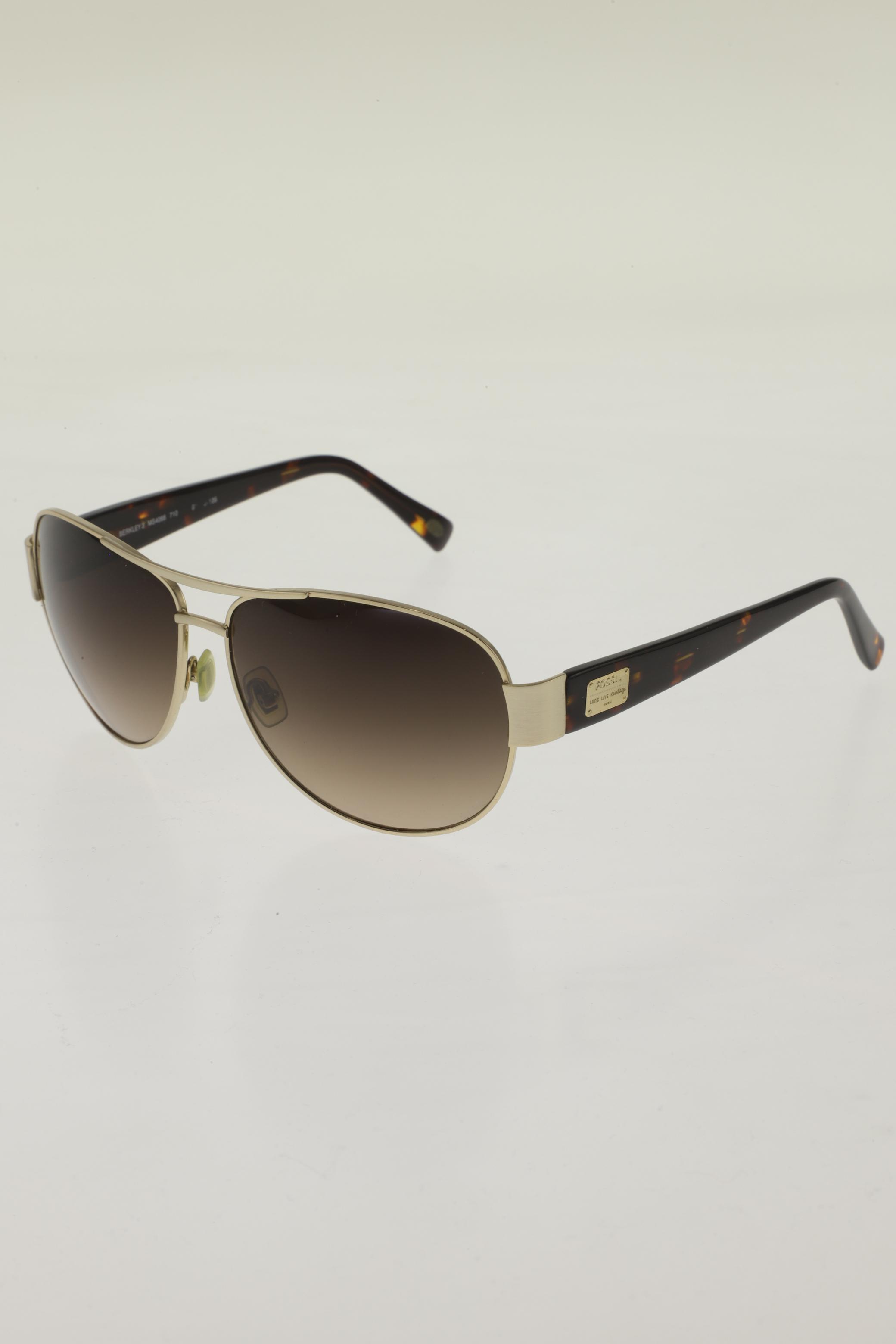 

Fossil Damen Sonnenbrille, gold, Gr.