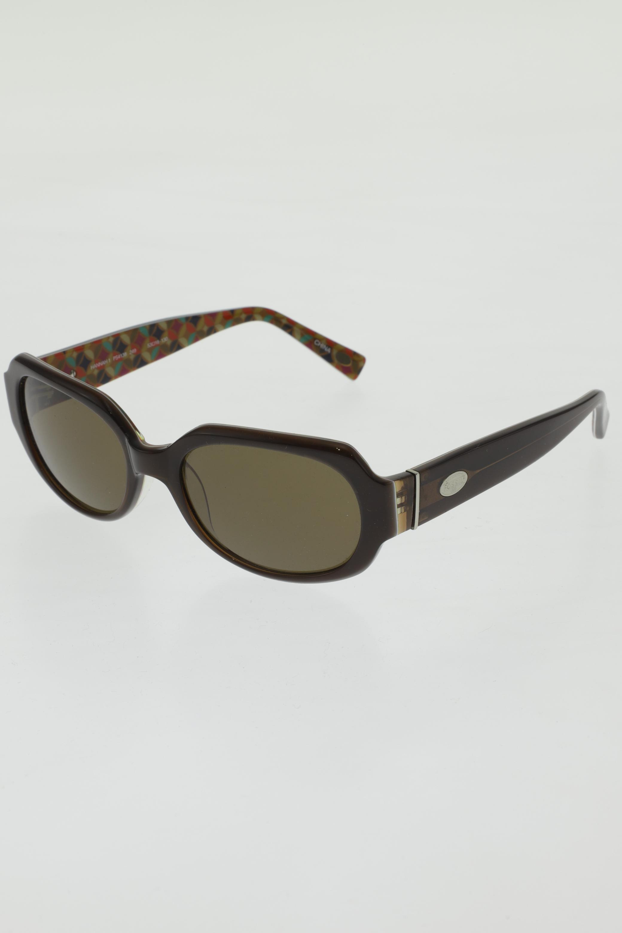 

Fossil Damen Sonnenbrille, braun, Gr.