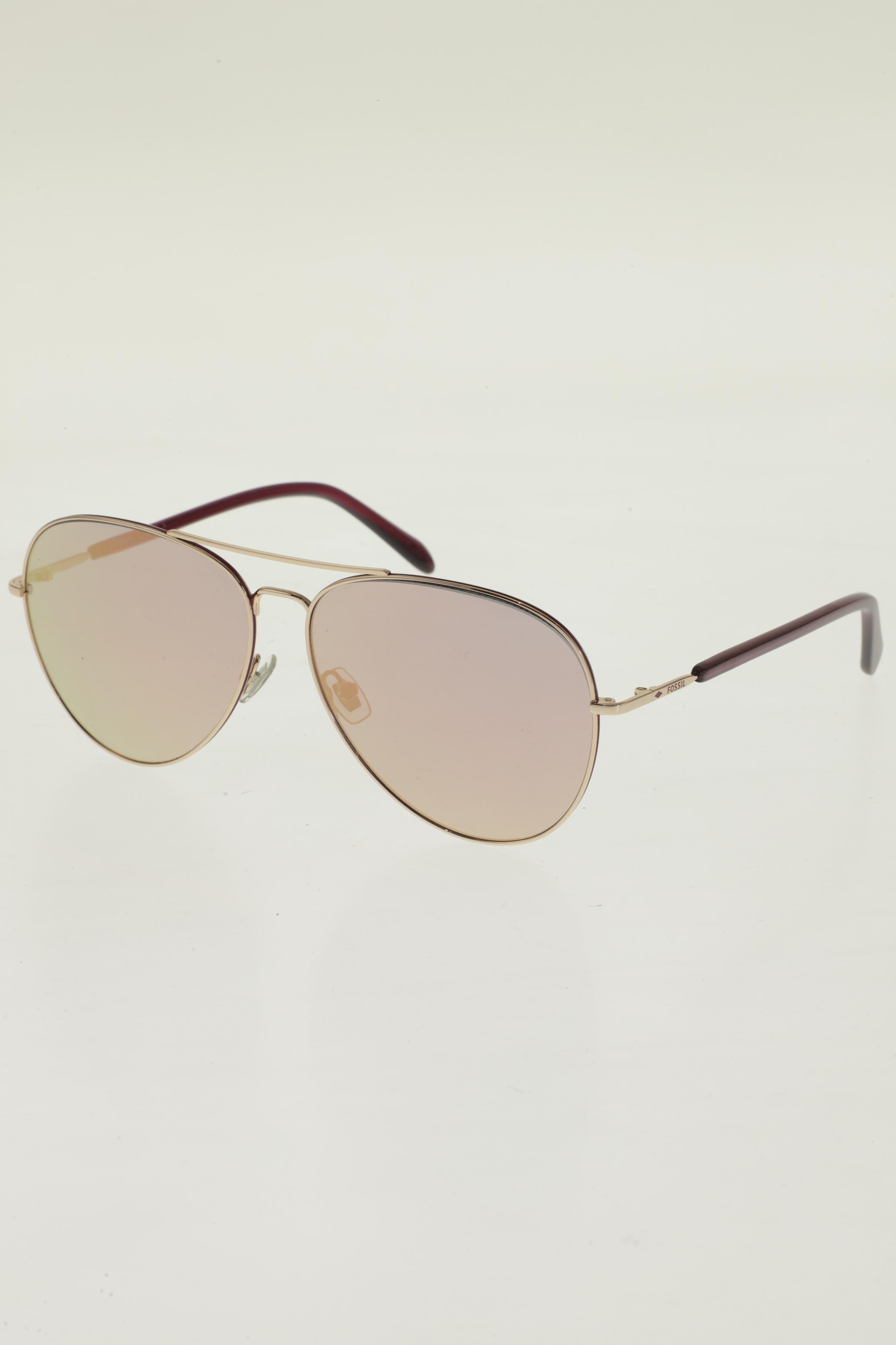 

Fossil Damen Sonnenbrille, gold, Gr.