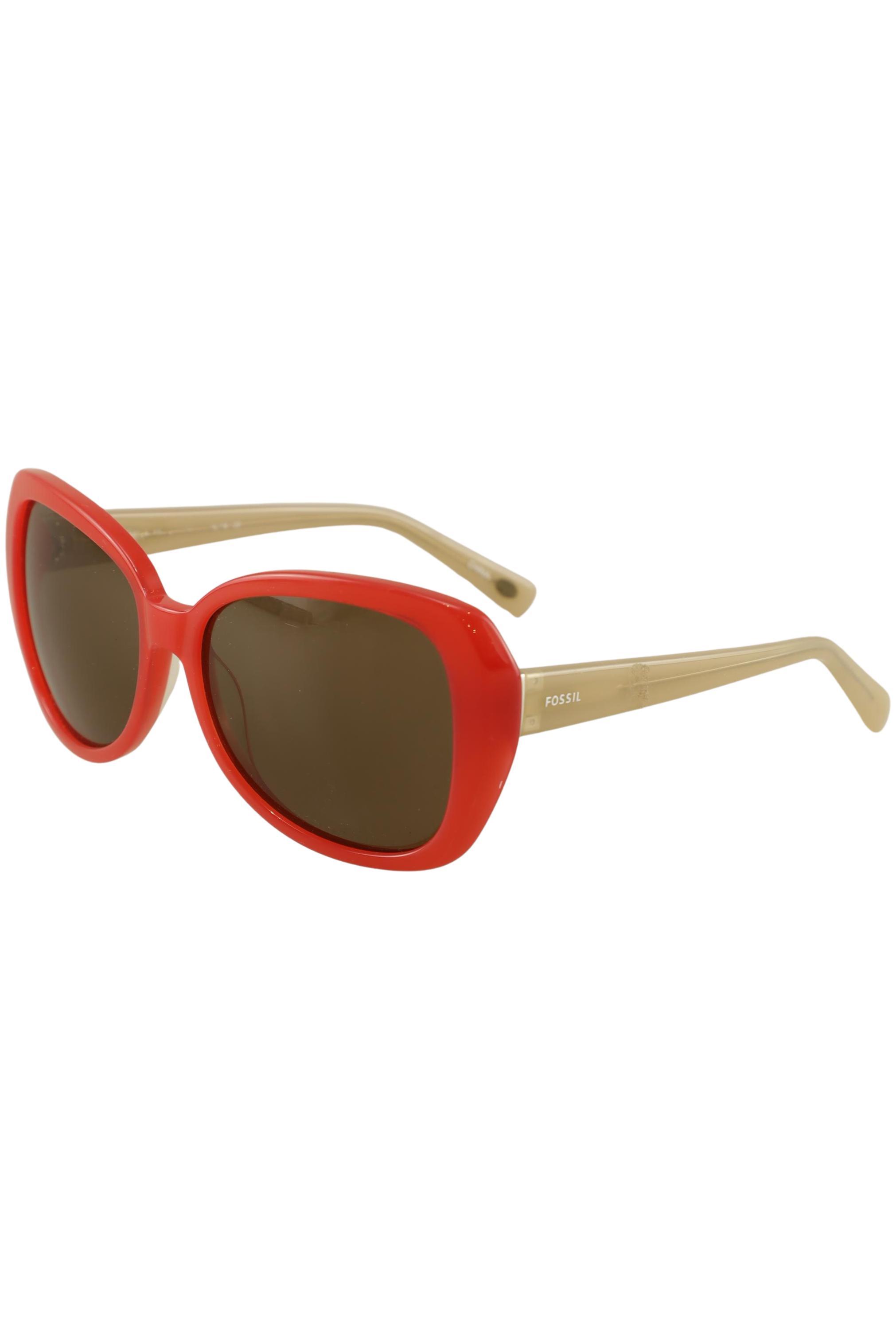 

Fossil Damen Sonnenbrille, rot, Gr.