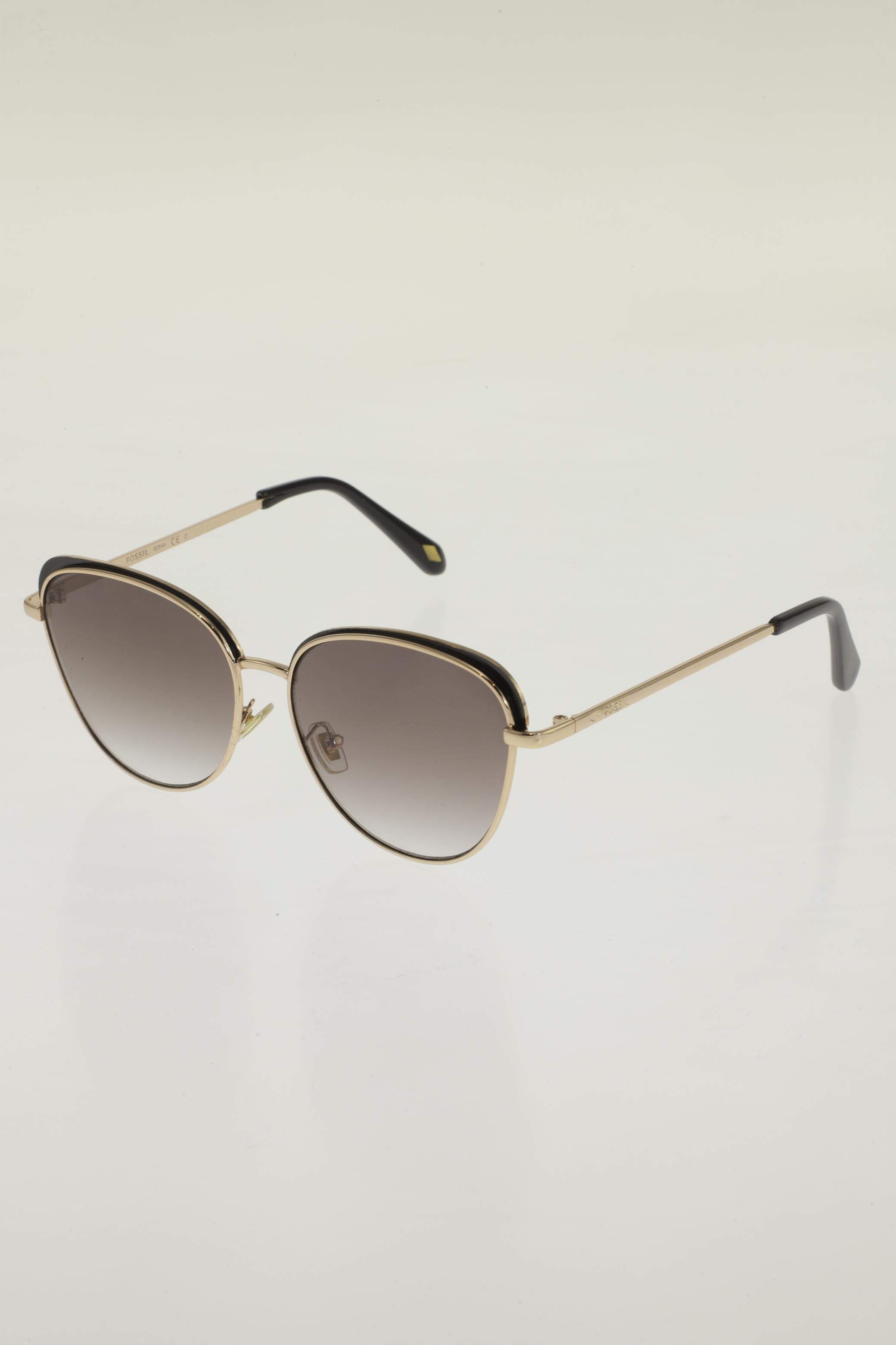 

Fossil Damen Sonnenbrille, gold