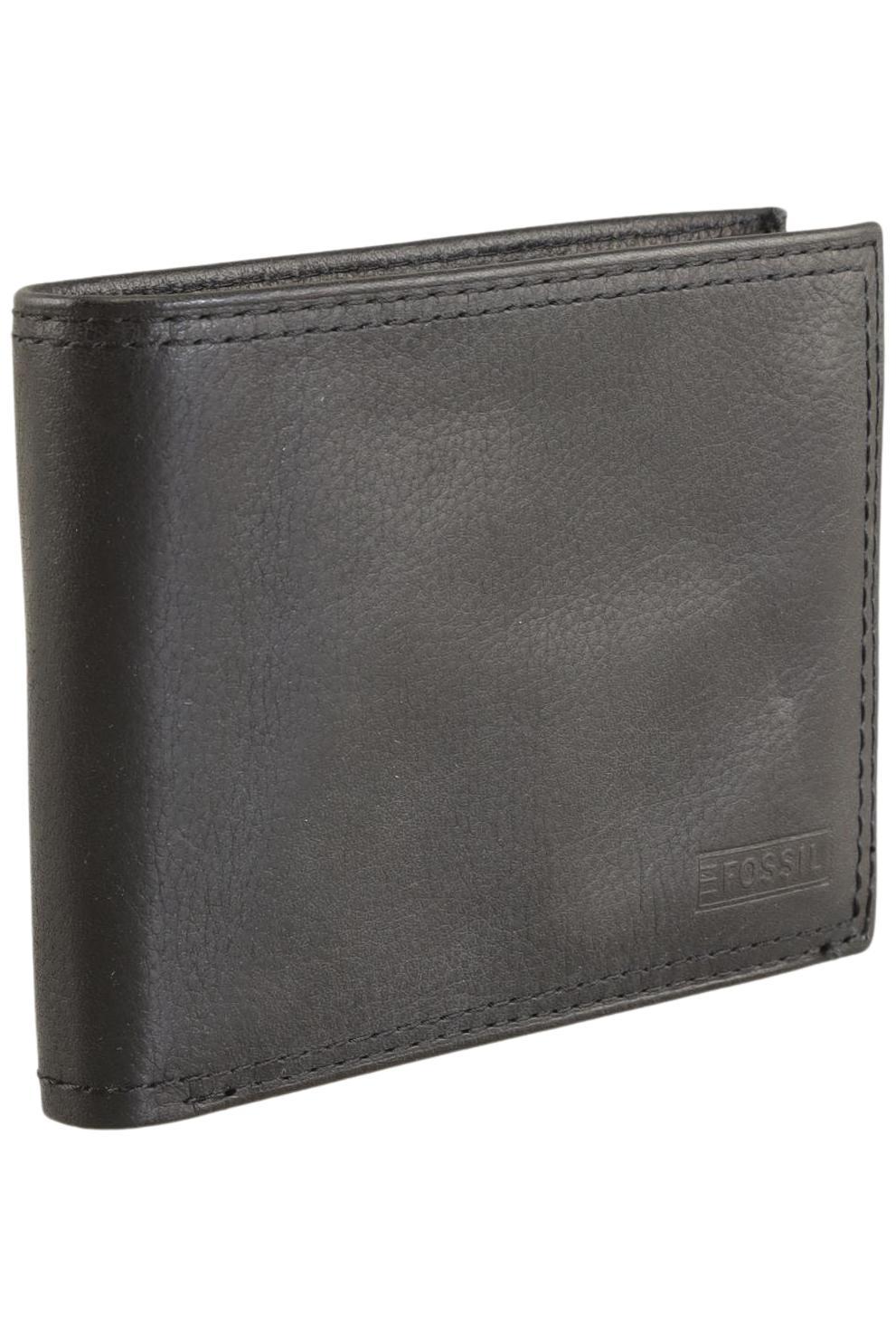 

Fossil Herren Portemonnaie, schwarz, Gr.