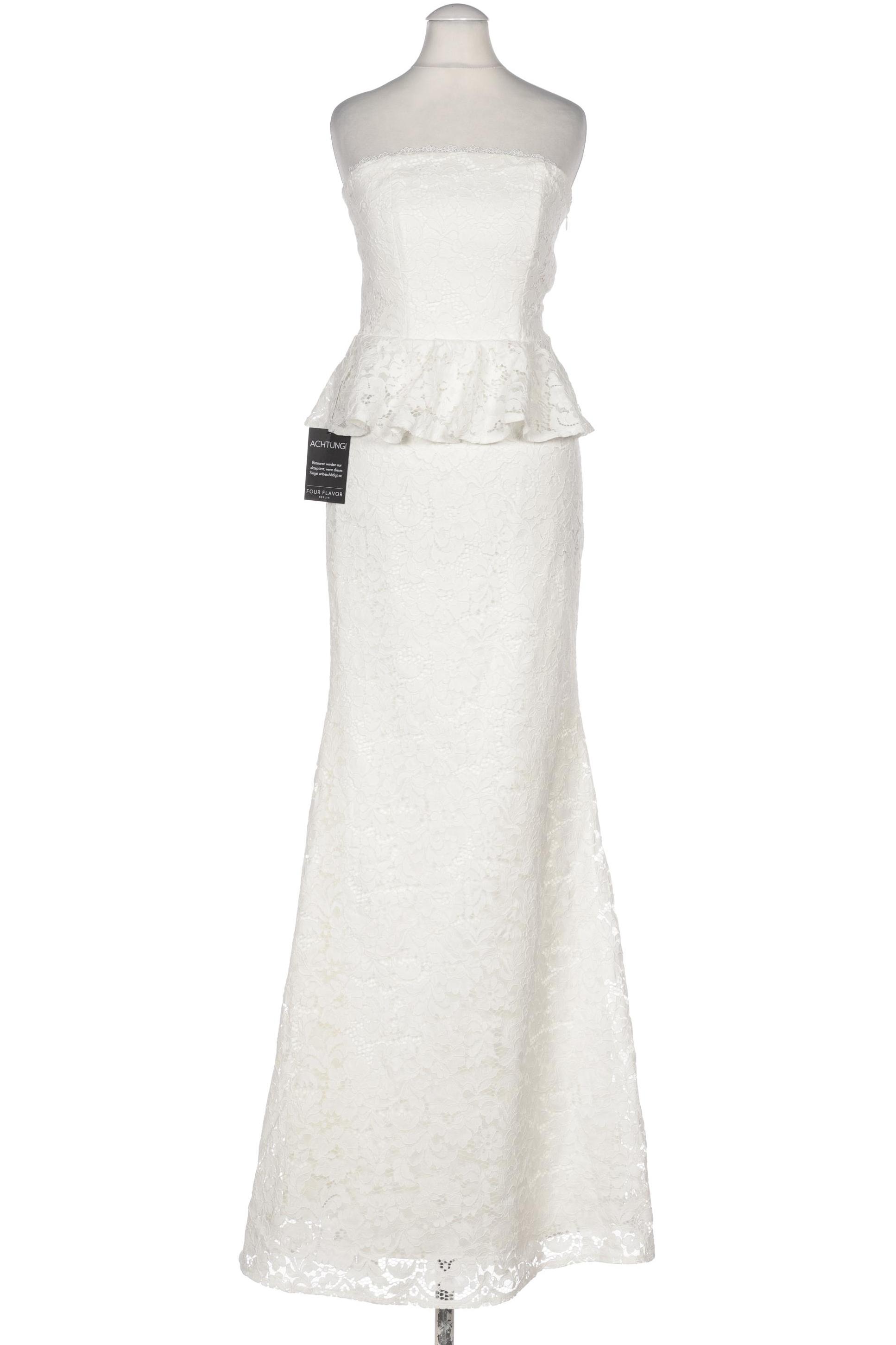 

Four Flavor Damen Kleid, weiß, Gr. 34