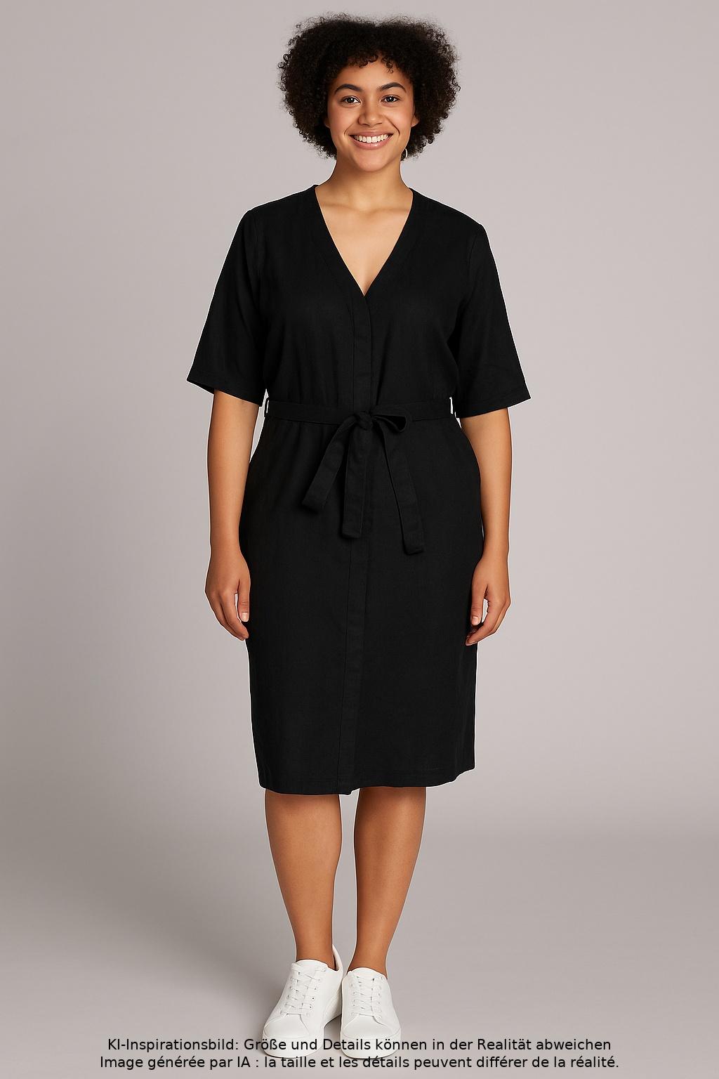 

Four Flavor Damen Kleid, schwarz, Gr. 36