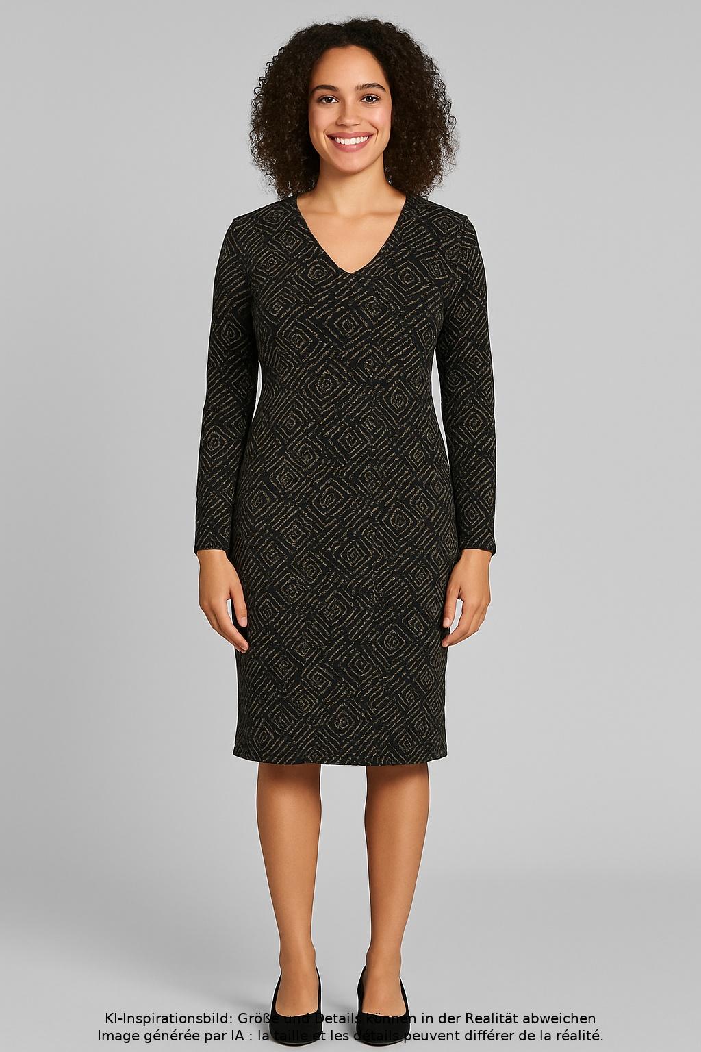 

Foxs Damen Kleid, mehrfarbig, Gr. 40