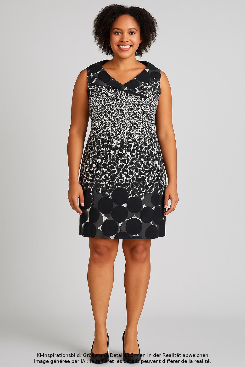 

Foxs Damen Kleid, mehrfarbig, Gr. 42