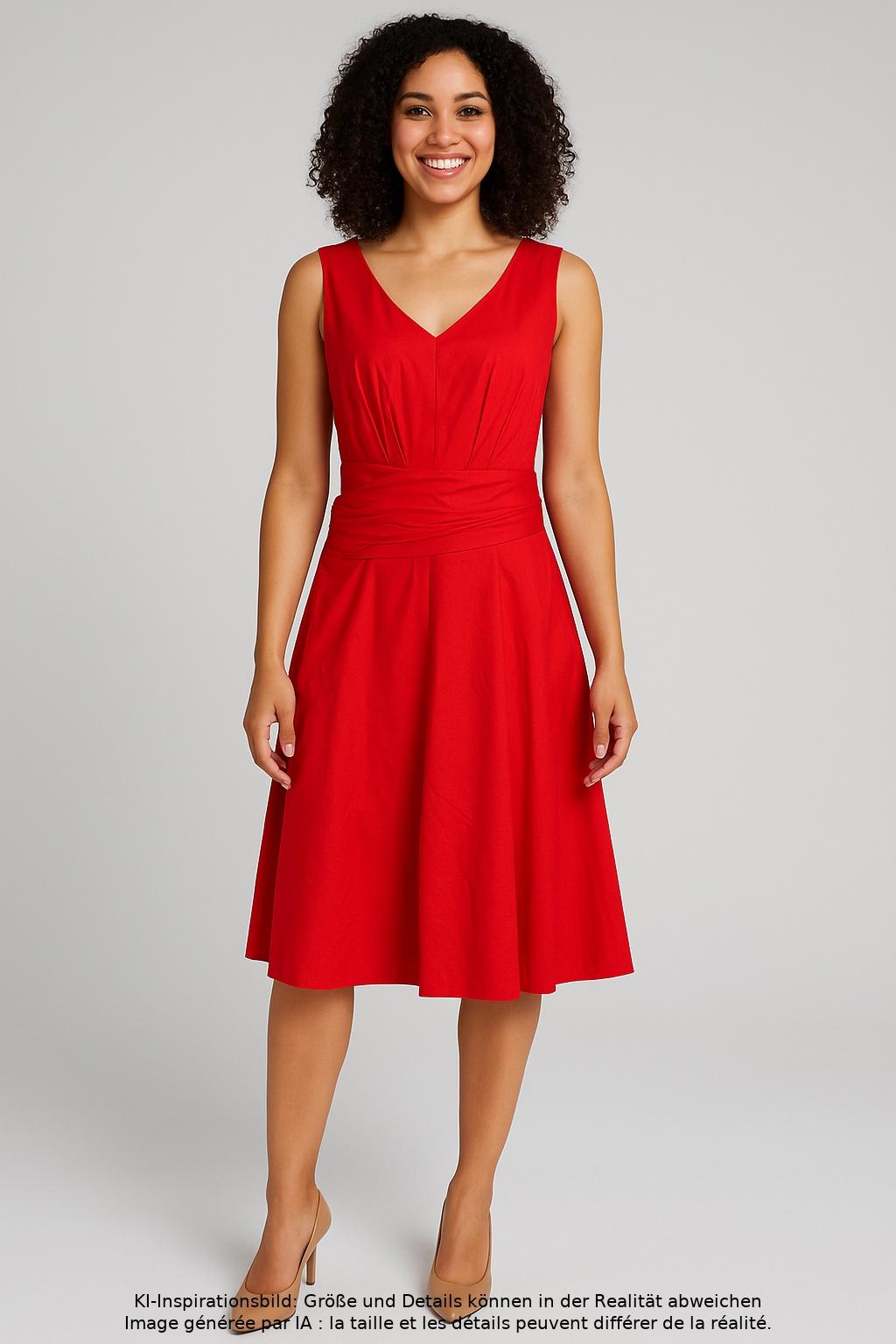 

Foxs Damen Kleid, rot, Gr. 36