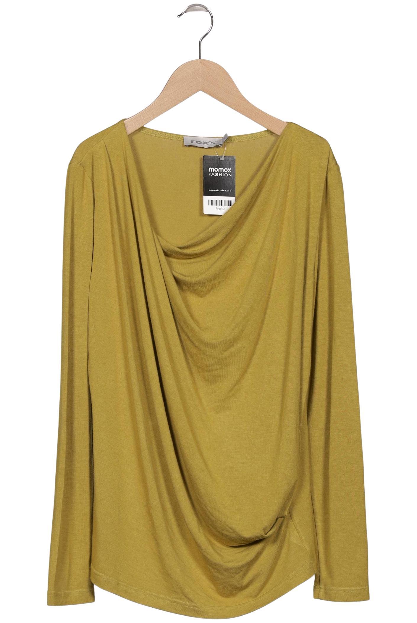 

Foxs Damen Langarmshirt, grün, Gr. 40