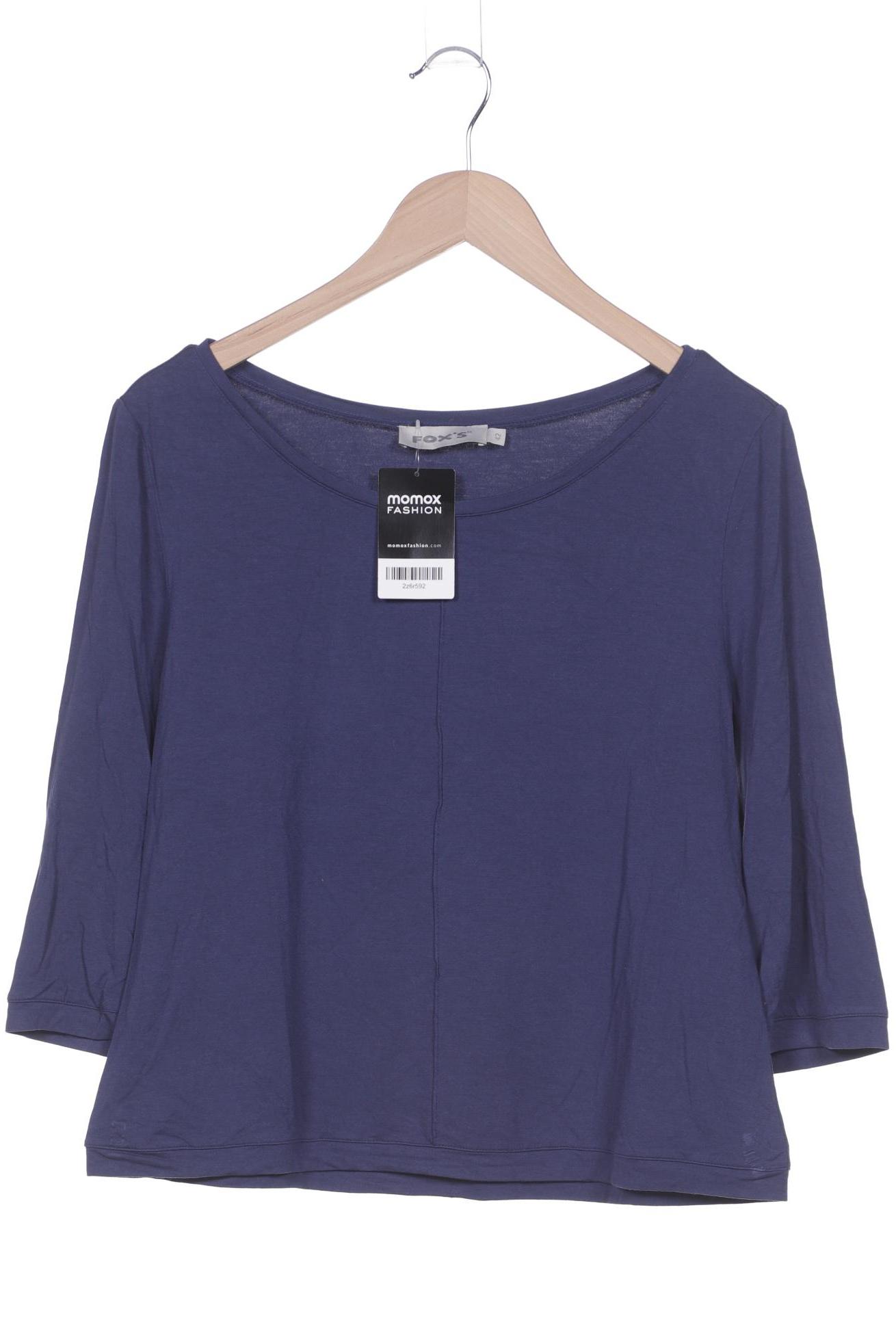 

Foxs Damen Langarmshirt, blau, Gr. 42