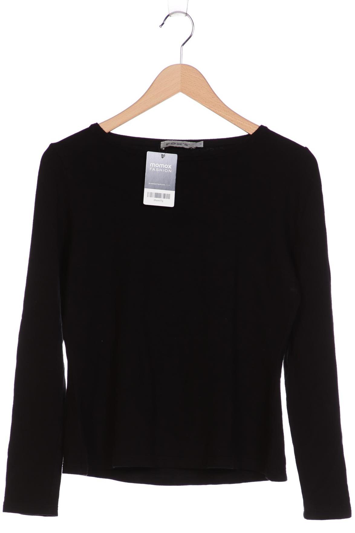 

Foxs Damen Langarmshirt, schwarz, Gr. 40