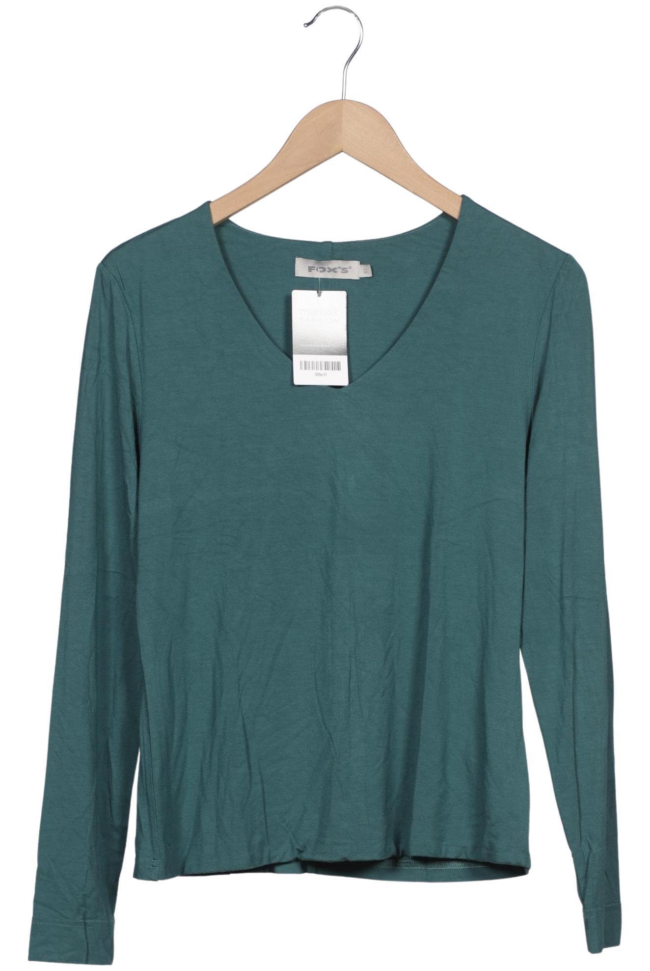

Foxs Damen Langarmshirt, türkis, Gr. 42