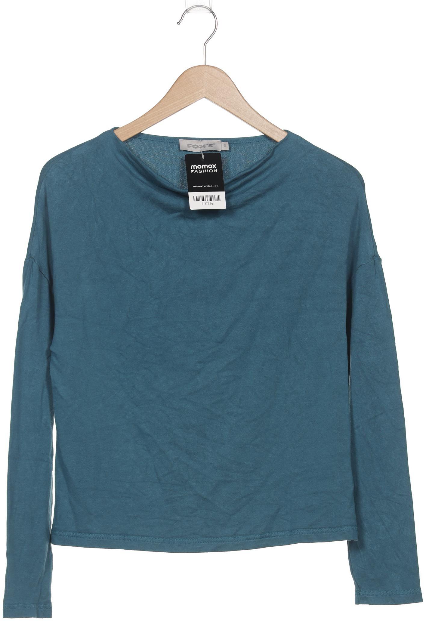

Foxs Damen Langarmshirt, blau, Gr. 38