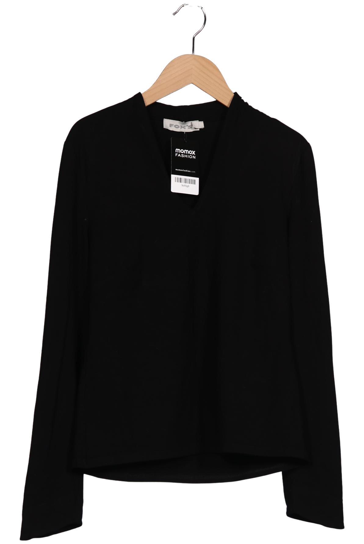 Thumbnail - Foxs Damen Langarmshirt, schwarz, Gr. 38