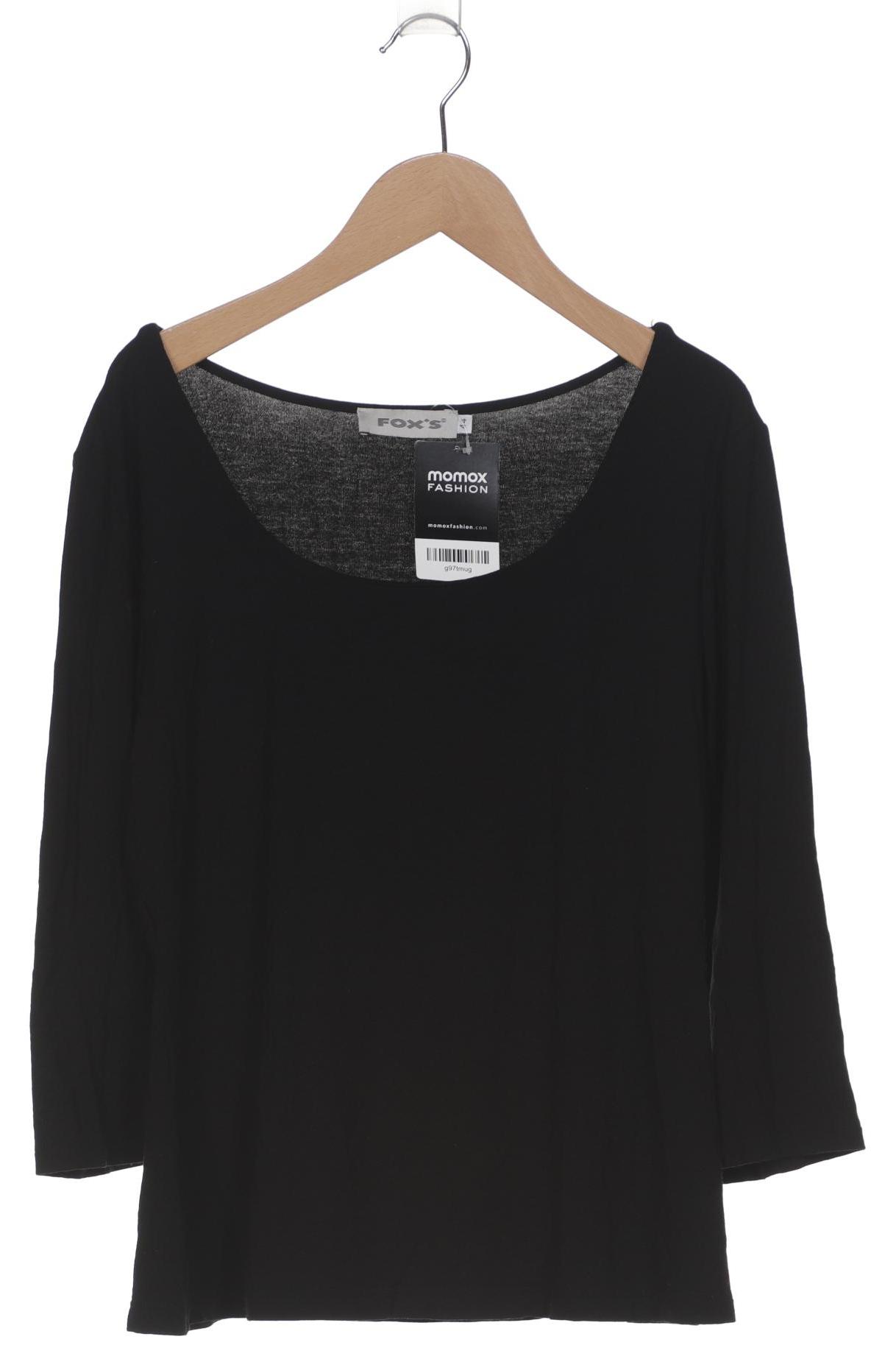

Foxs Damen Langarmshirt, schwarz, Gr. 44