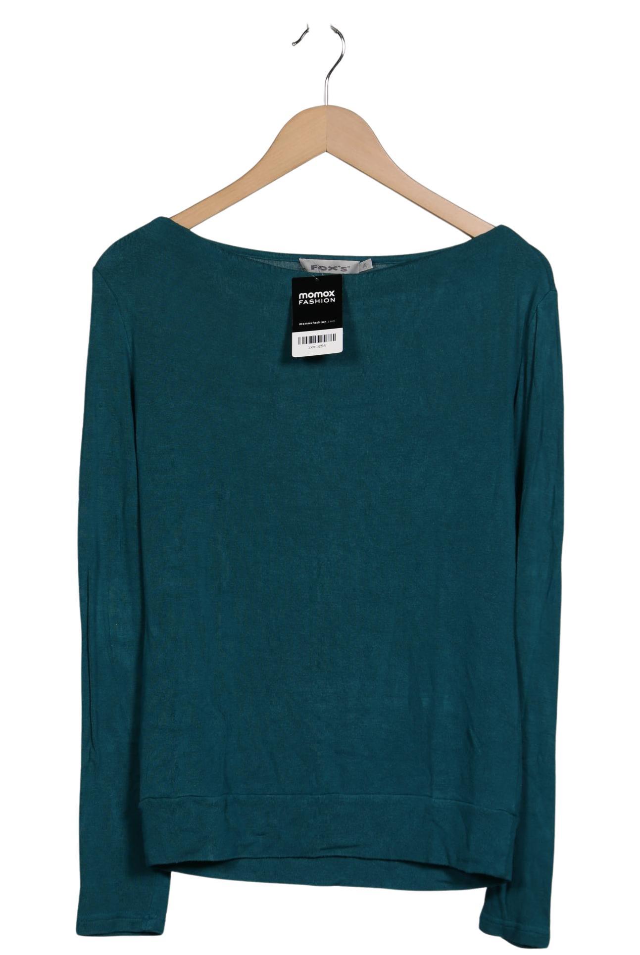 

Foxs Damen Langarmshirt, türkis, Gr. 36