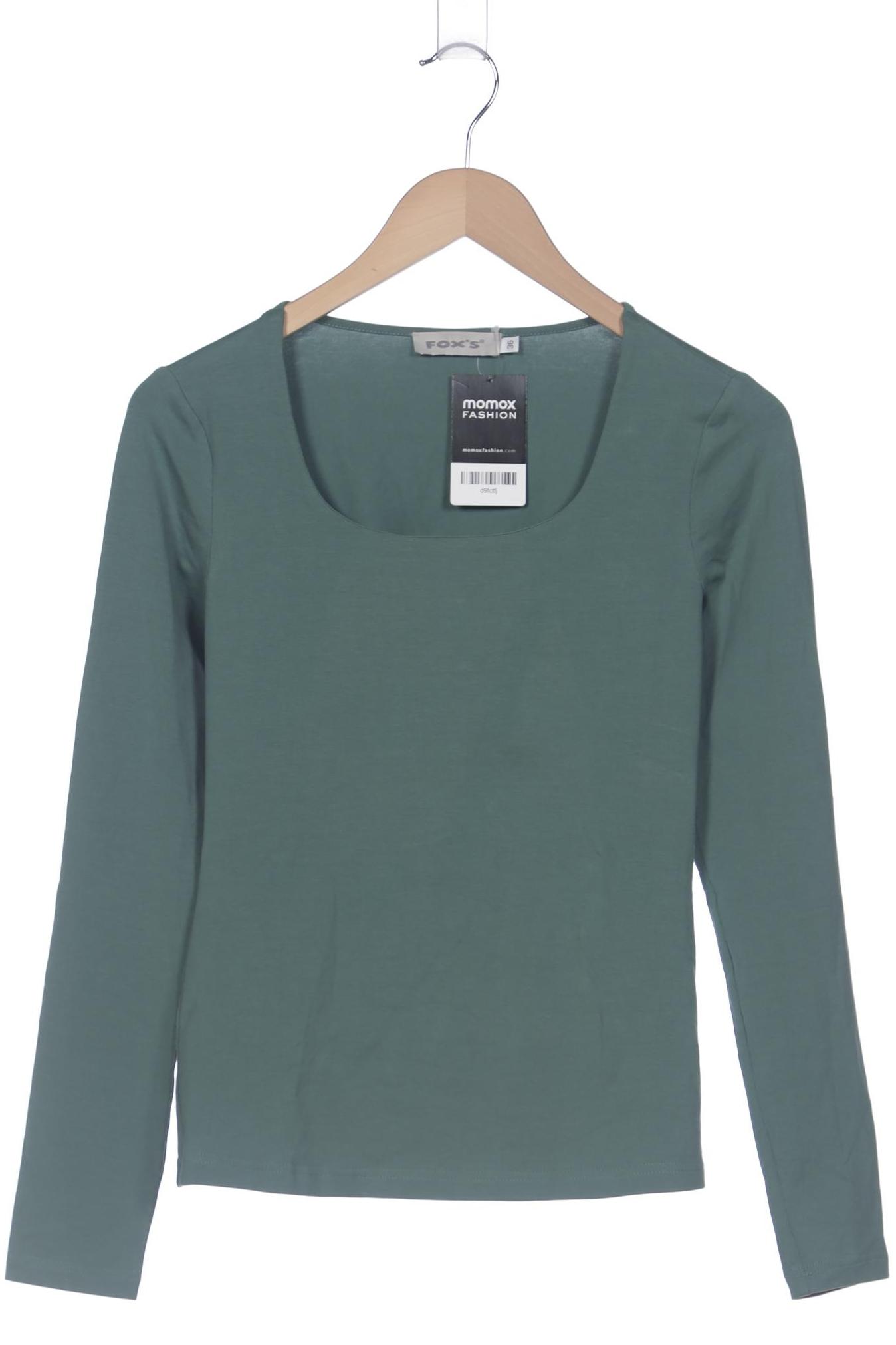 

Foxs Damen Langarmshirt, grün, Gr. 36