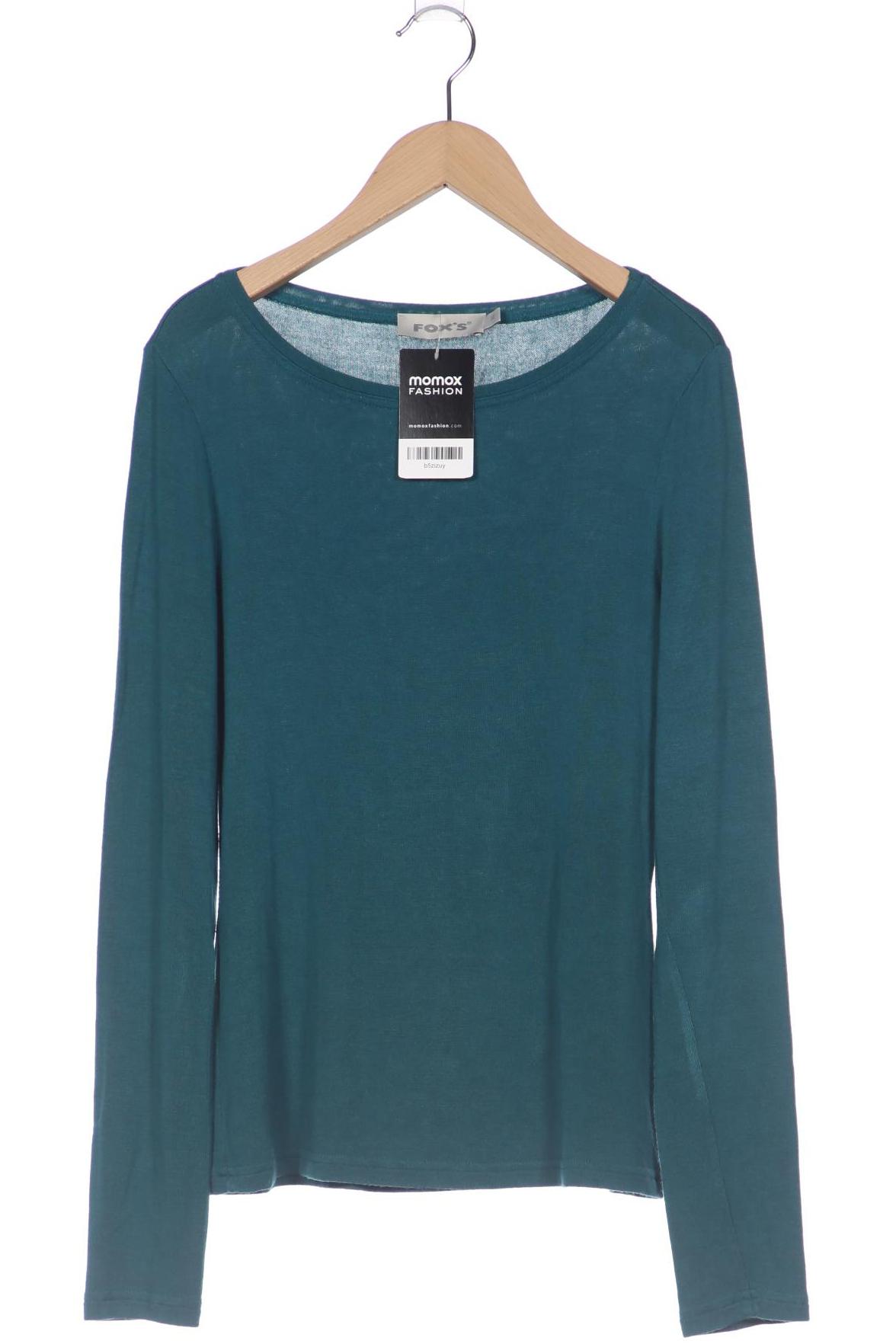 

Foxs Damen Langarmshirt, türkis, Gr. 36