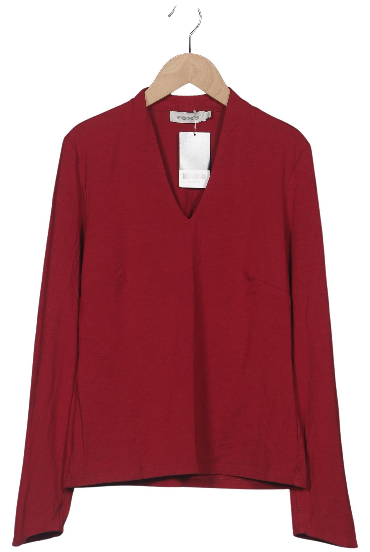 

Foxs Damen Langarmshirt, rot, Gr. 38