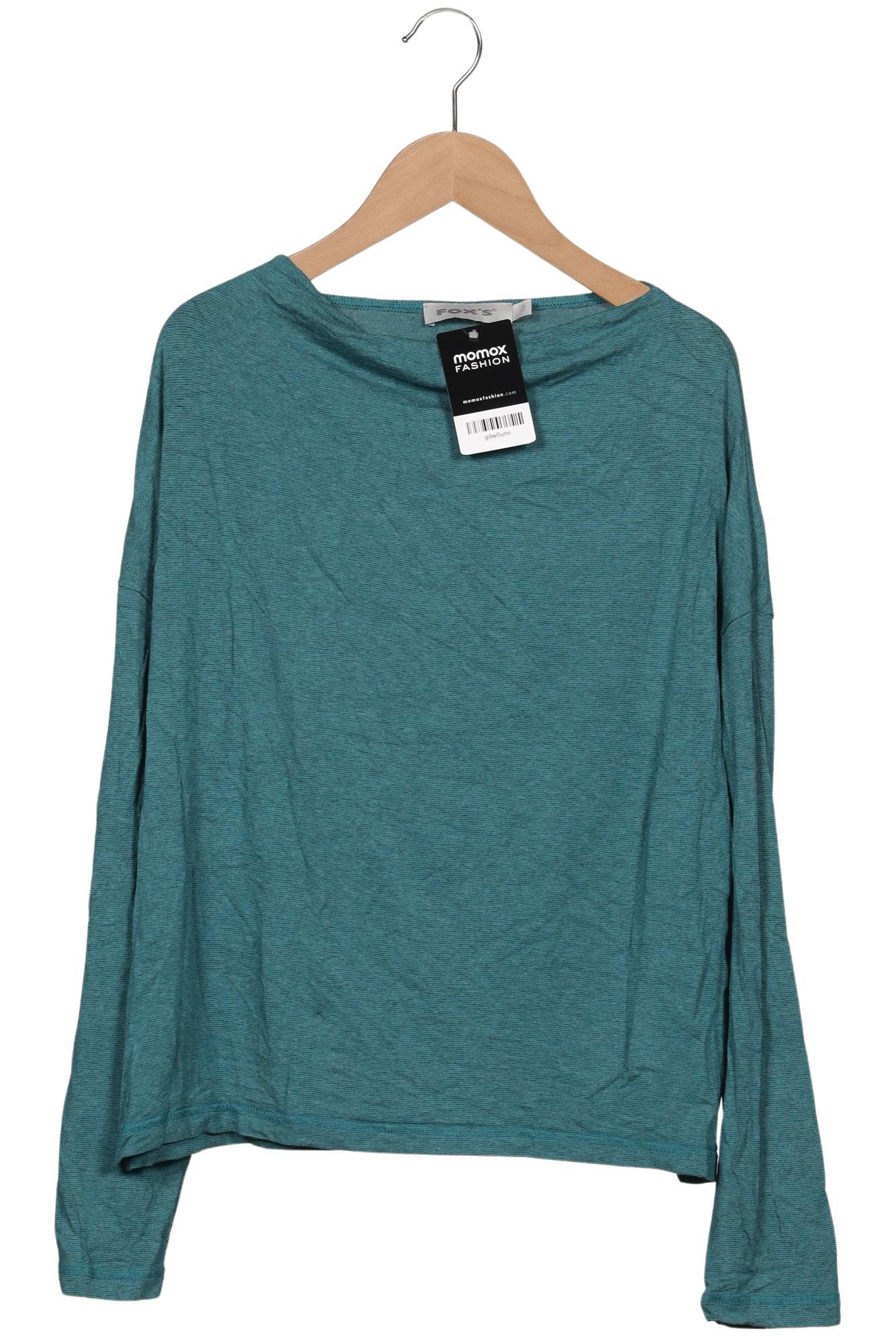 

Foxs Damen Langarmshirt, türkis, Gr. 42