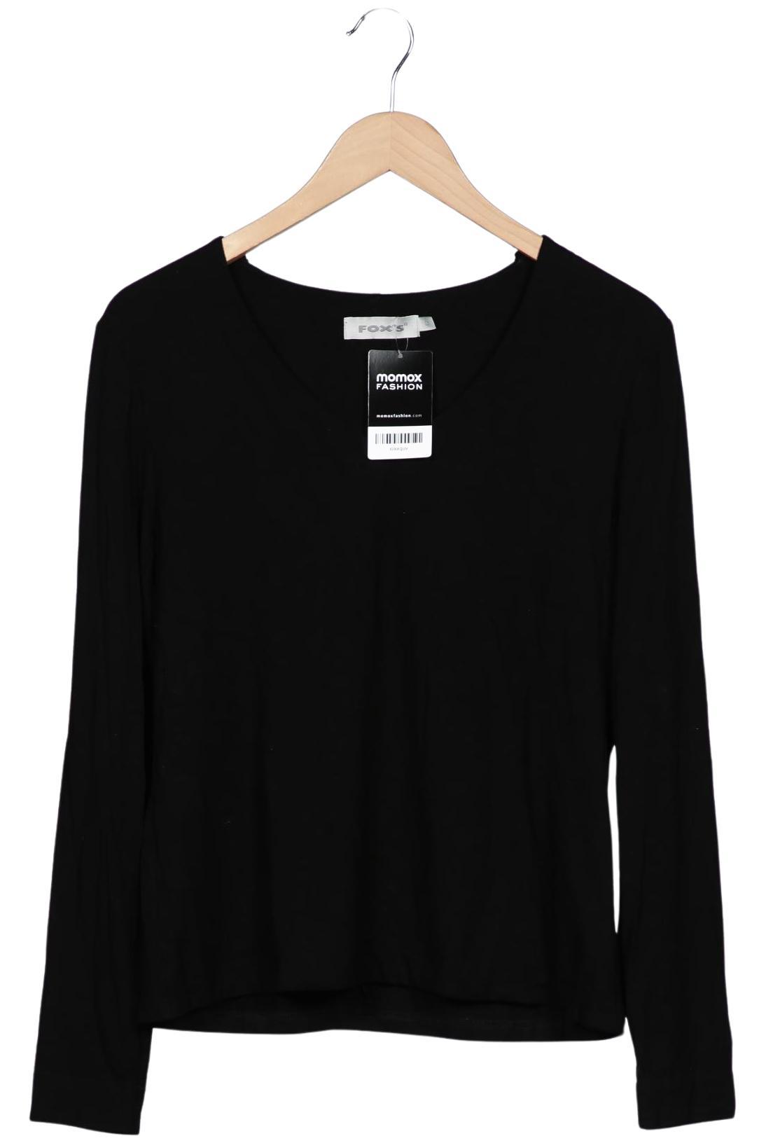 

Foxs Damen Langarmshirt, schwarz, Gr. 42