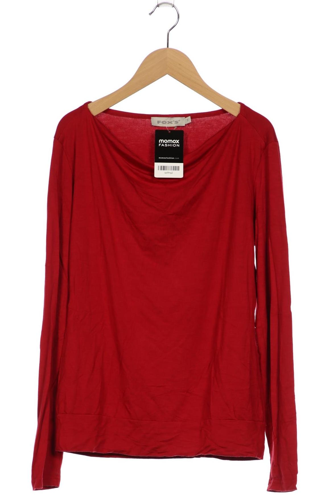 

Foxs Damen Langarmshirt, rot, Gr. 38