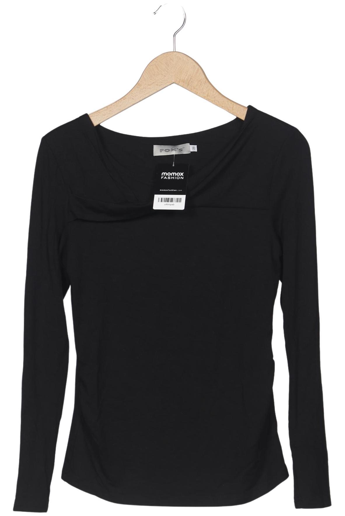 

Foxs Damen Langarmshirt, schwarz, Gr. 36