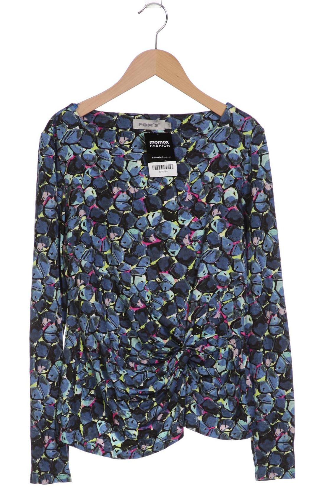 

Foxs Damen Langarmshirt, blau, Gr. 38