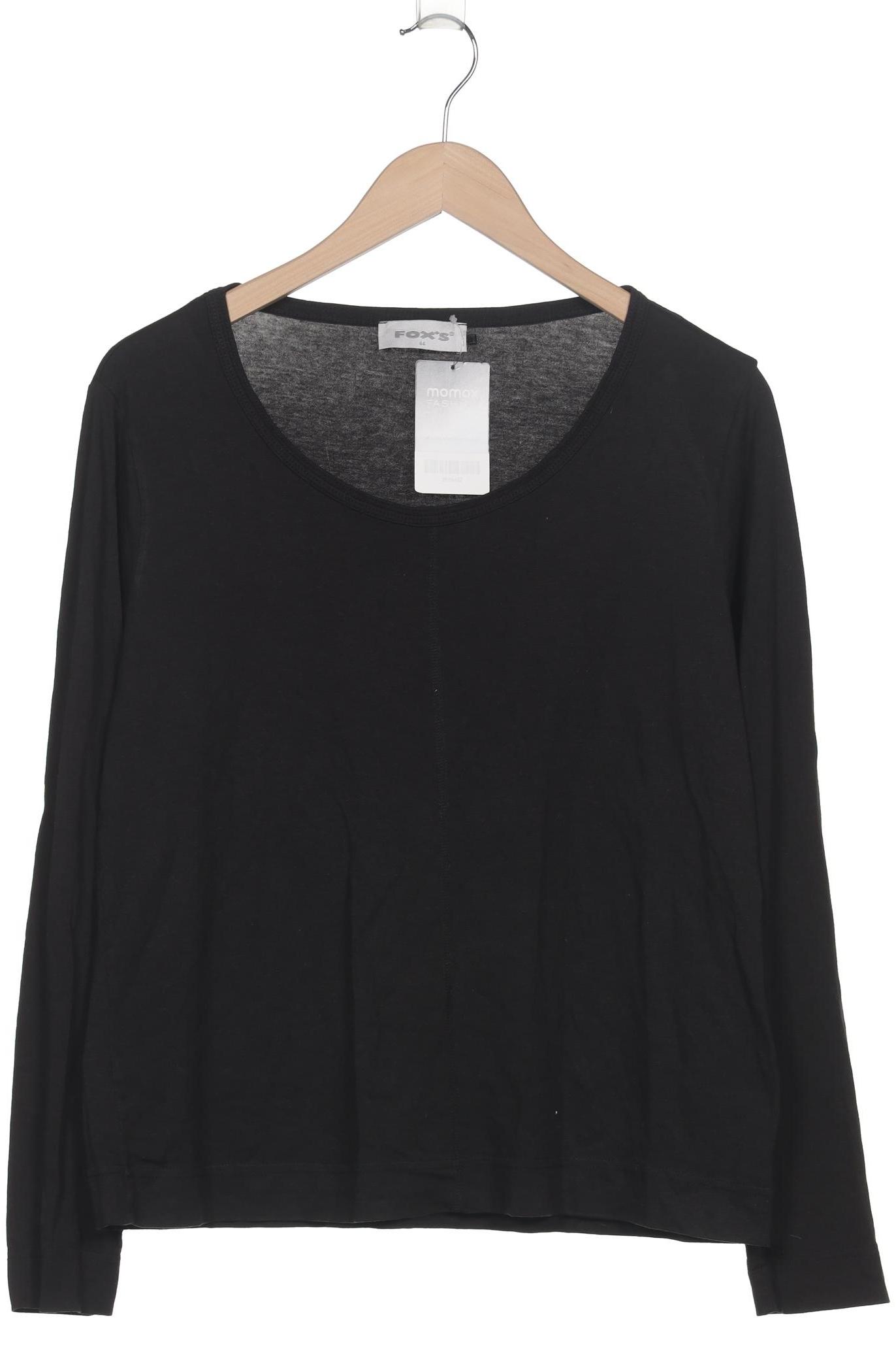 

Foxs Damen Langarmshirt, schwarz, Gr. 44