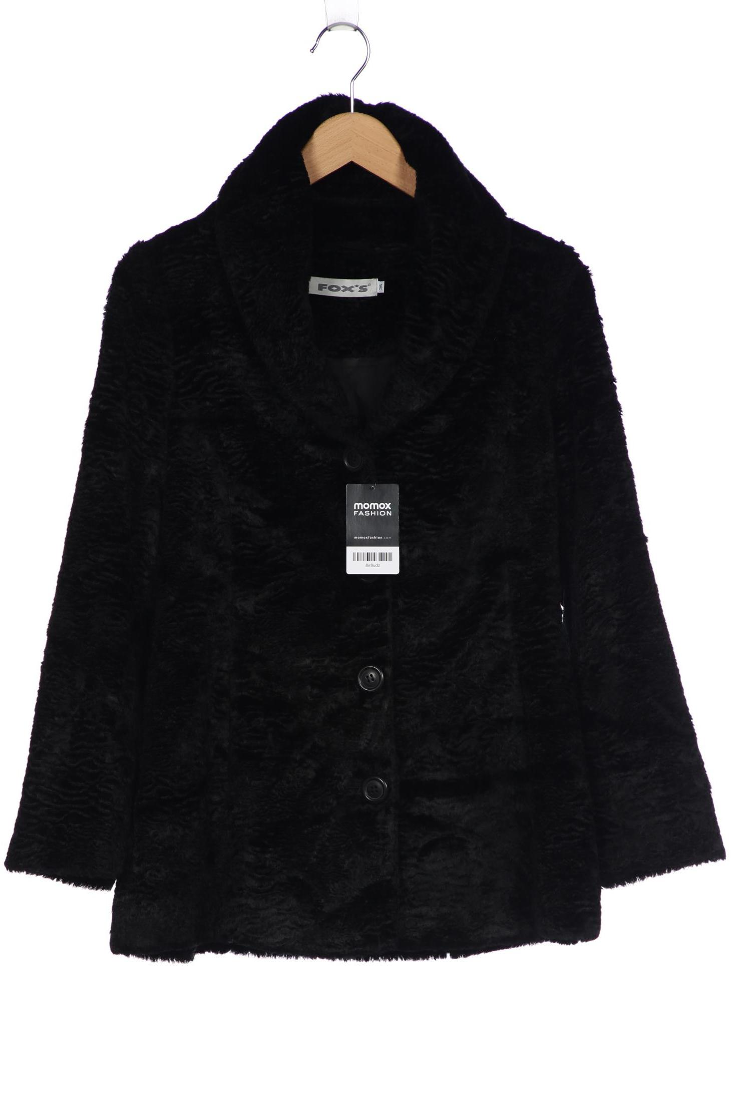 

Foxs Damen Mantel, schwarz, Gr. 36
