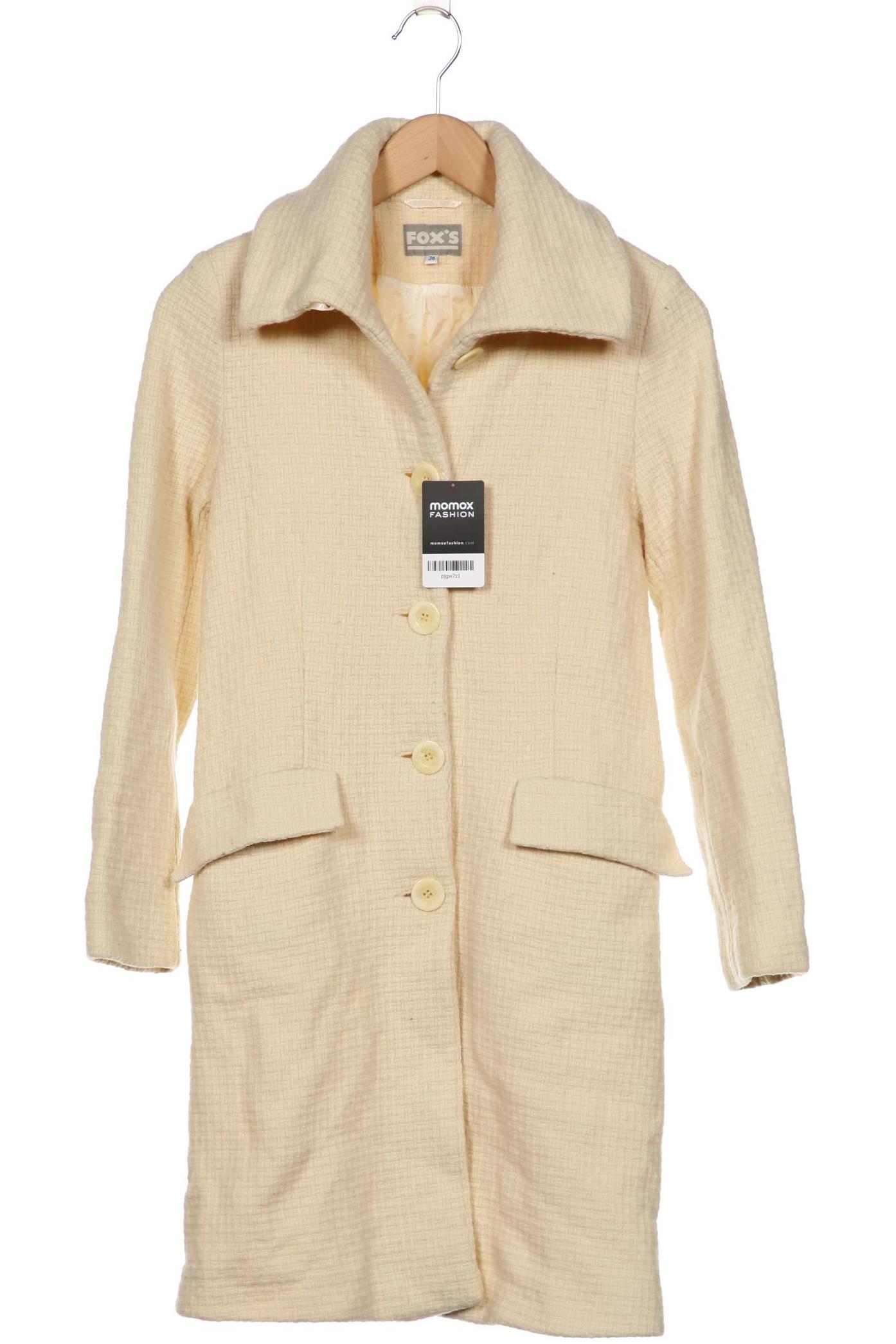 

FOXS Damen Mantel, cremeweiß