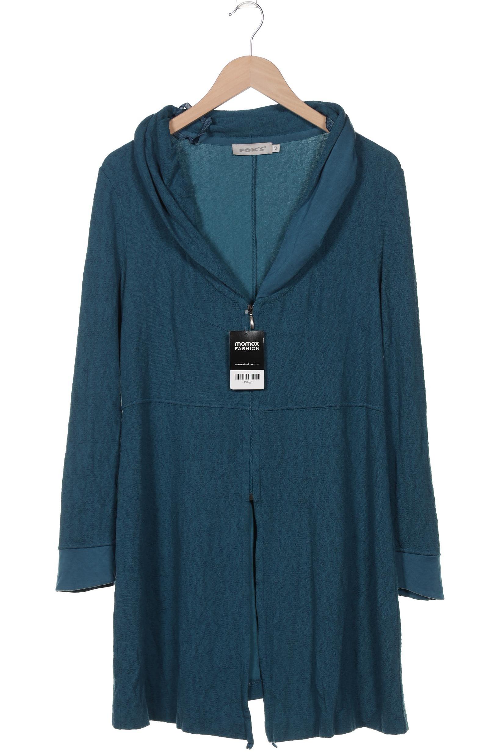 

Foxs Damen Strickjacke, türkis, Gr. 42