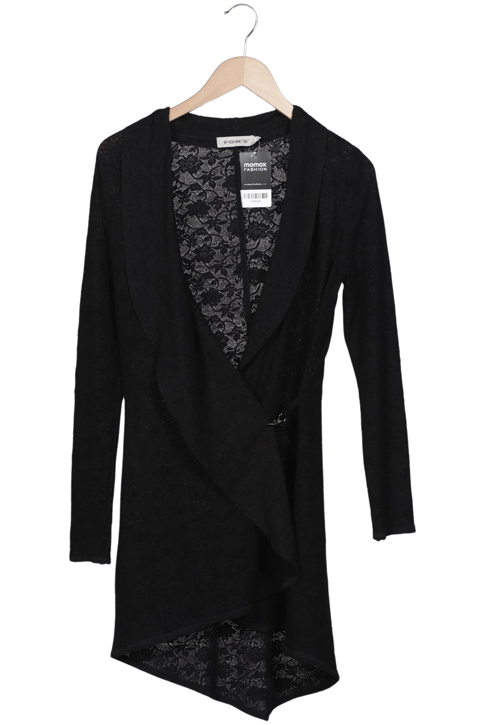 

Foxs Damen Strickjacke, schwarz, Gr. 36