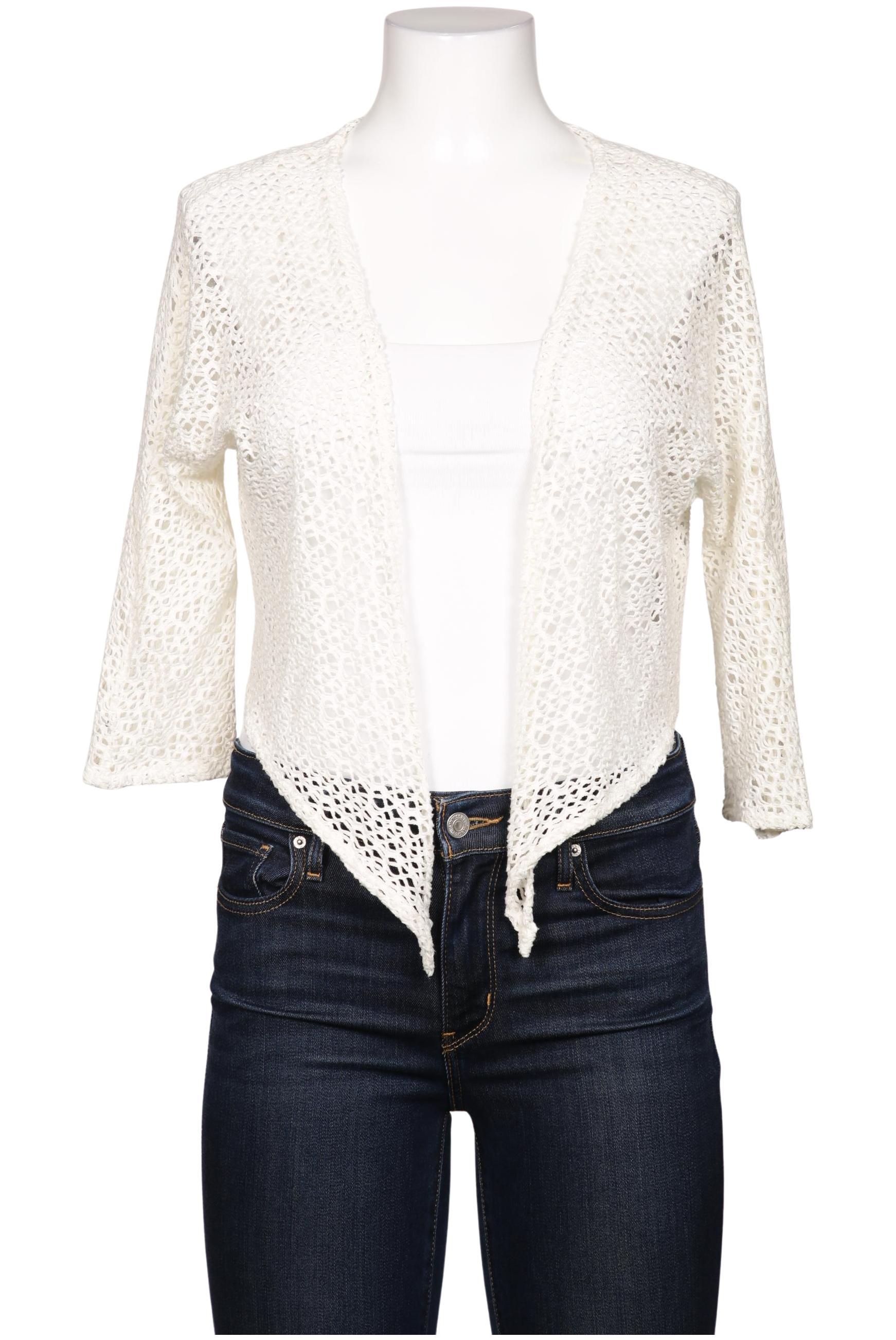 

Foxs Damen Strickjacke, weiß, Gr. 38